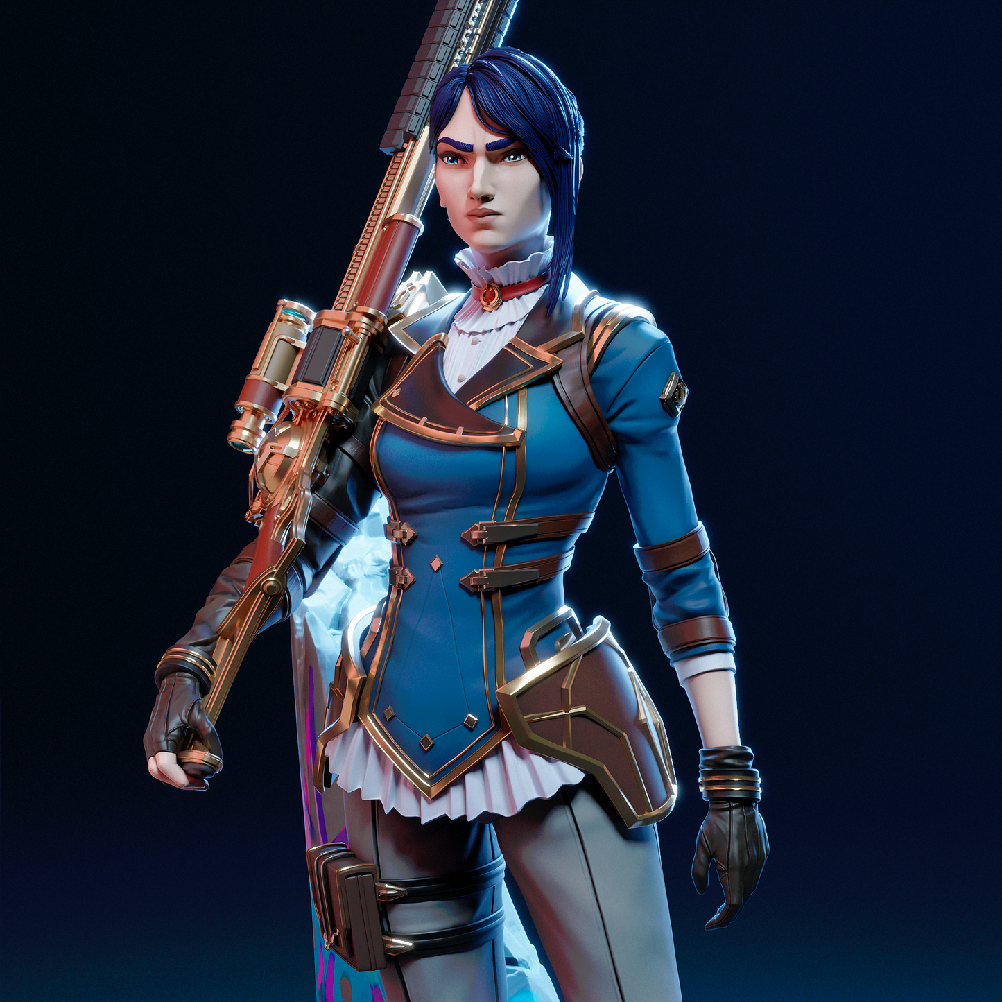 Caithlyn (LOL) Statue