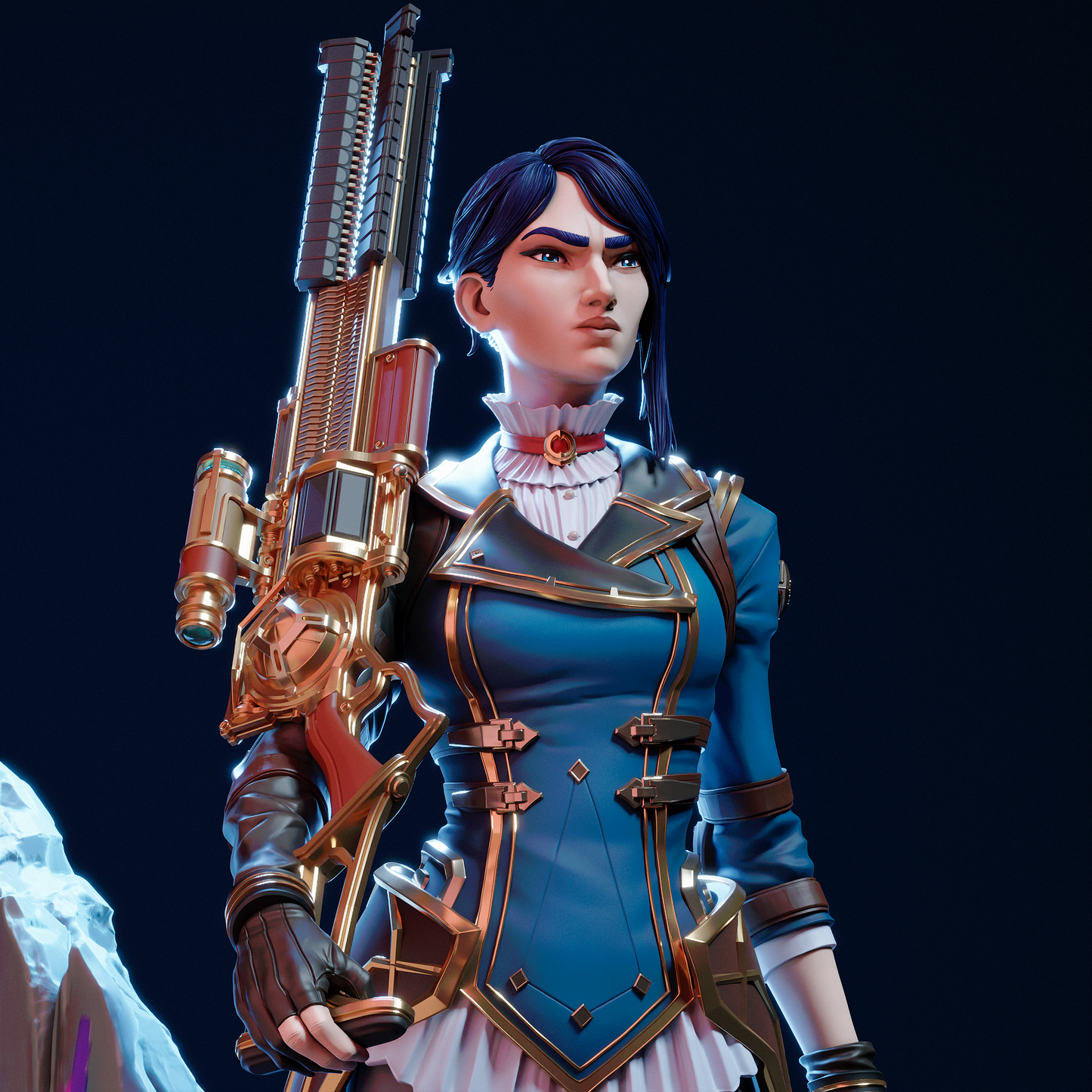 Caithlyn (LOL) Statue