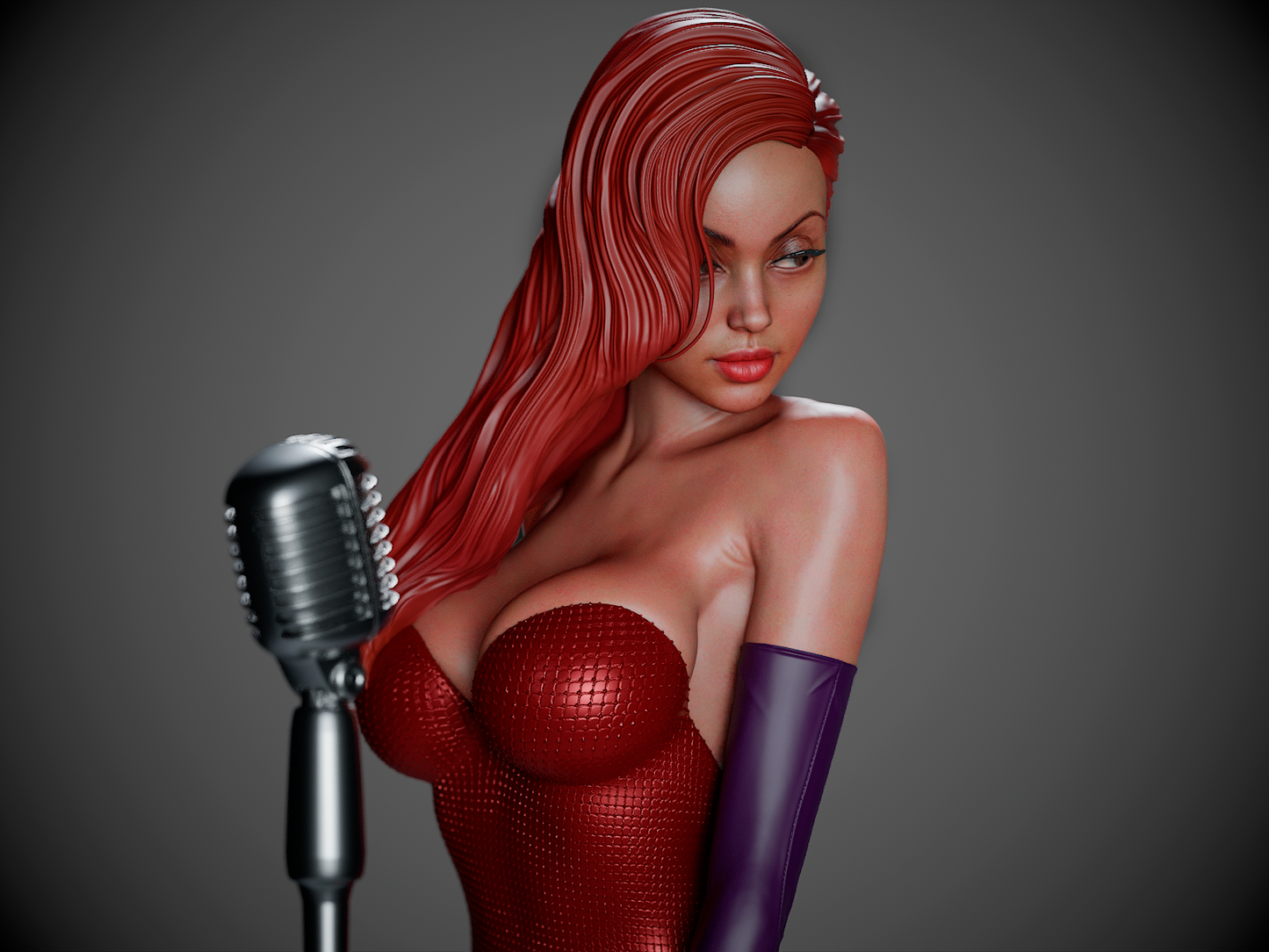 Jessica Rabbit Statue