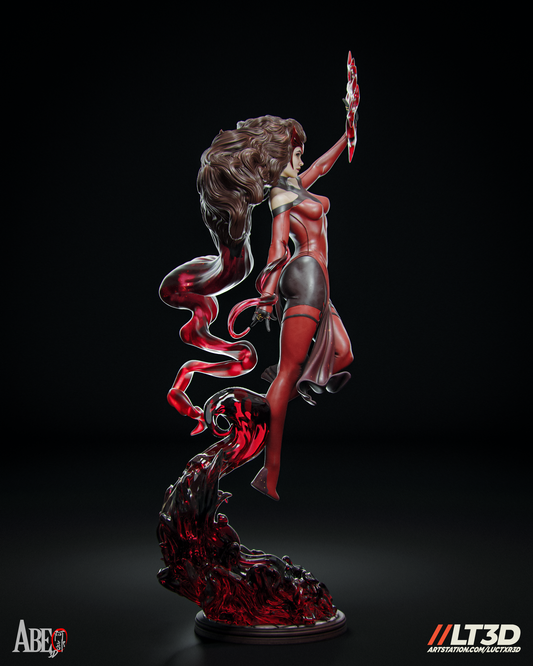 Scarlet Witch Hellfire Gala Statue