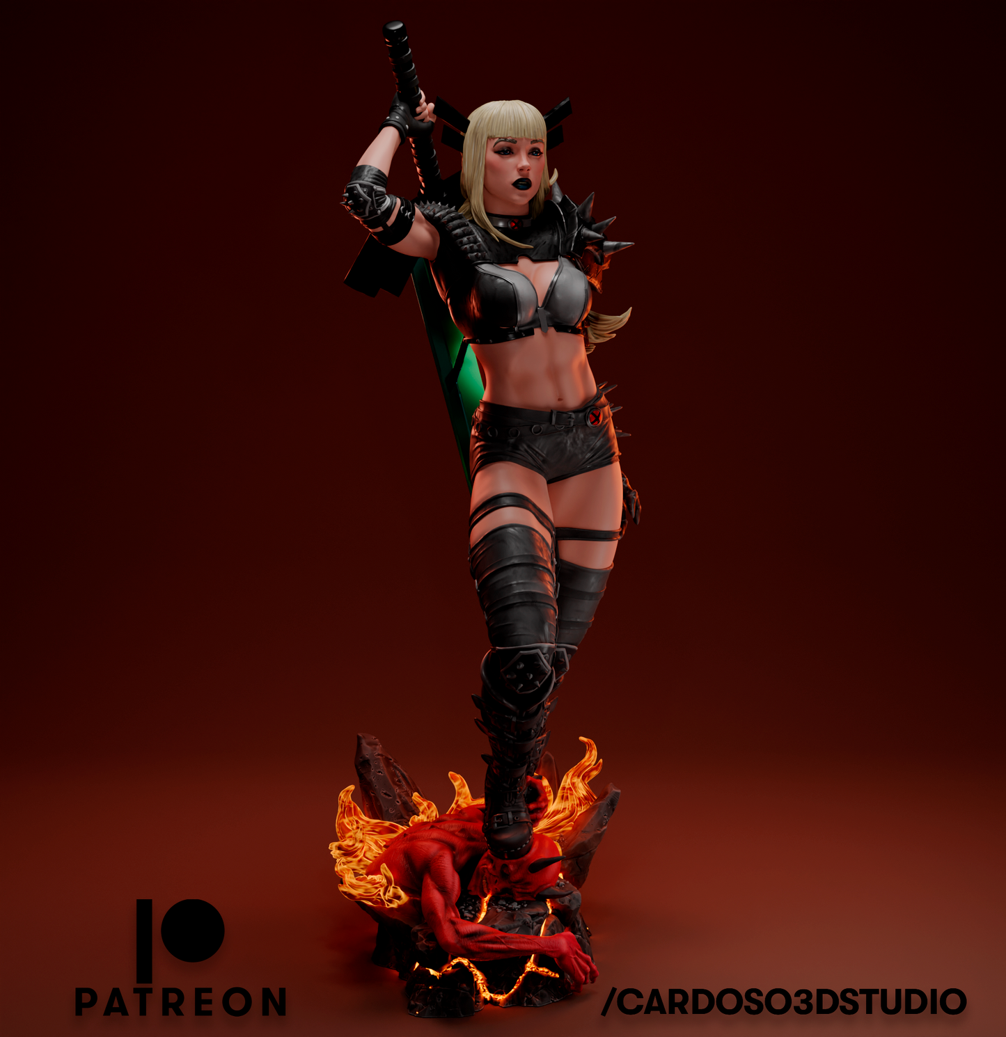 Magik Statue 3D-Printed Kit