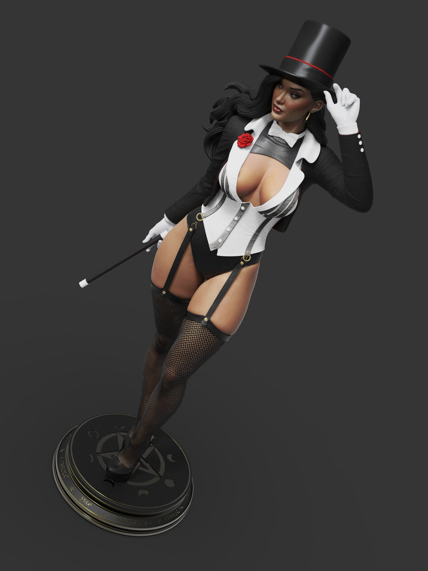 Zatanna 2 Statue 3D-Printed Kit