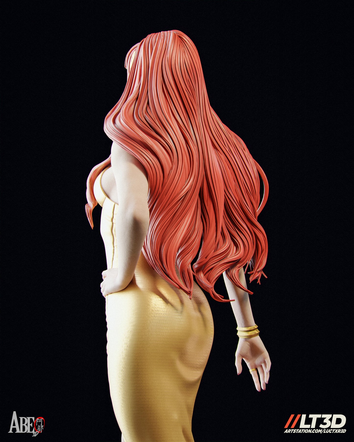 Mary Jane Hellfire Gala Statue 3D-Printed Kit
