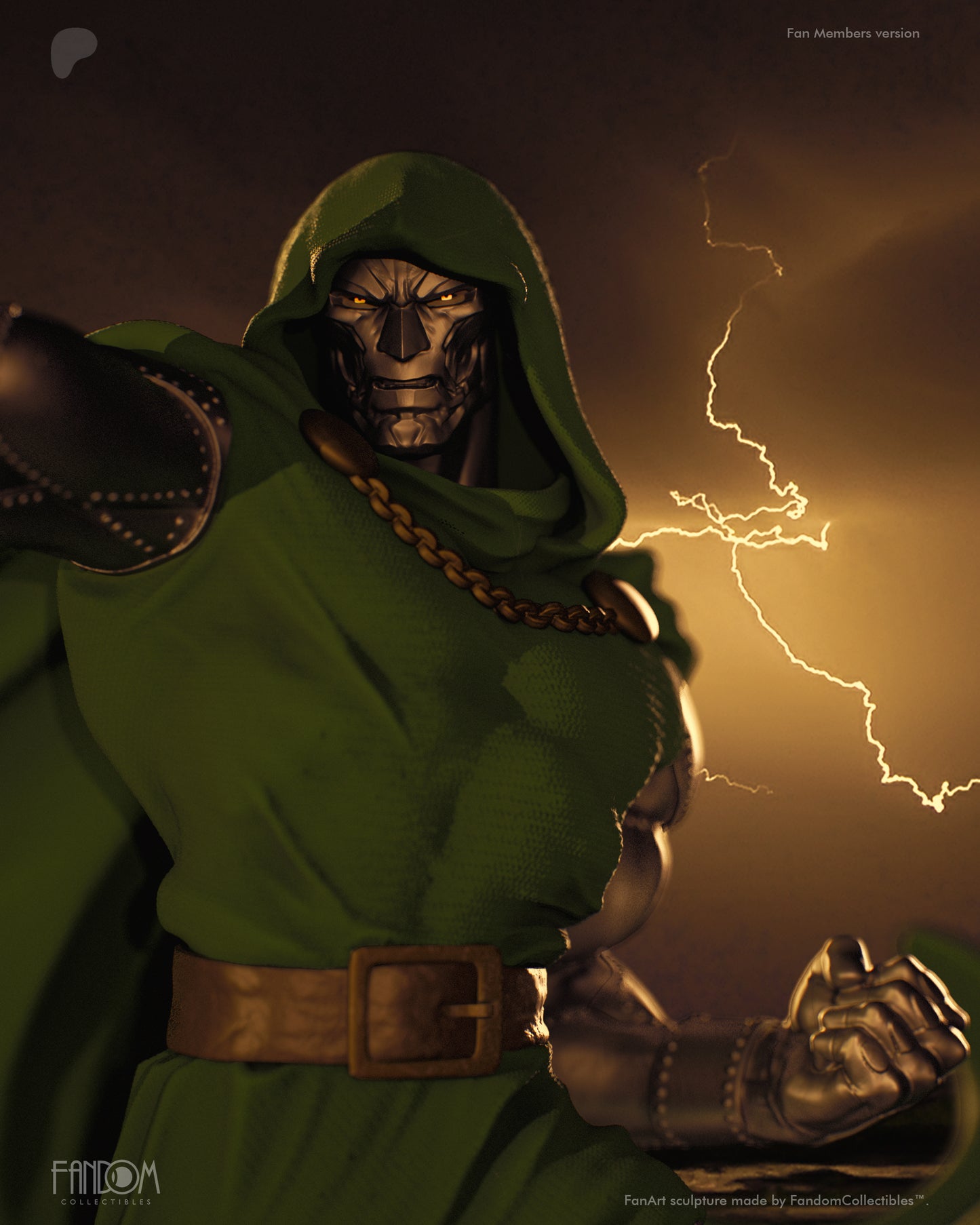 Dr. Doom Statue