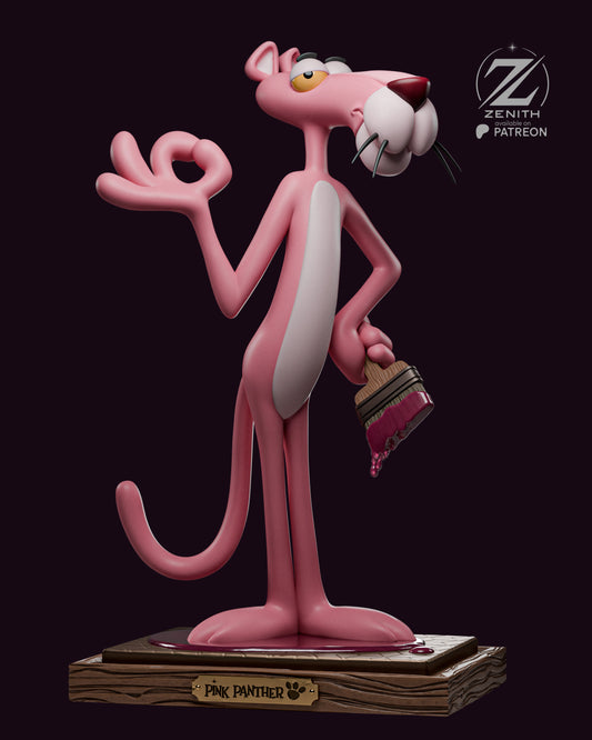 Pink Panther Statue 3D-Printed Kit