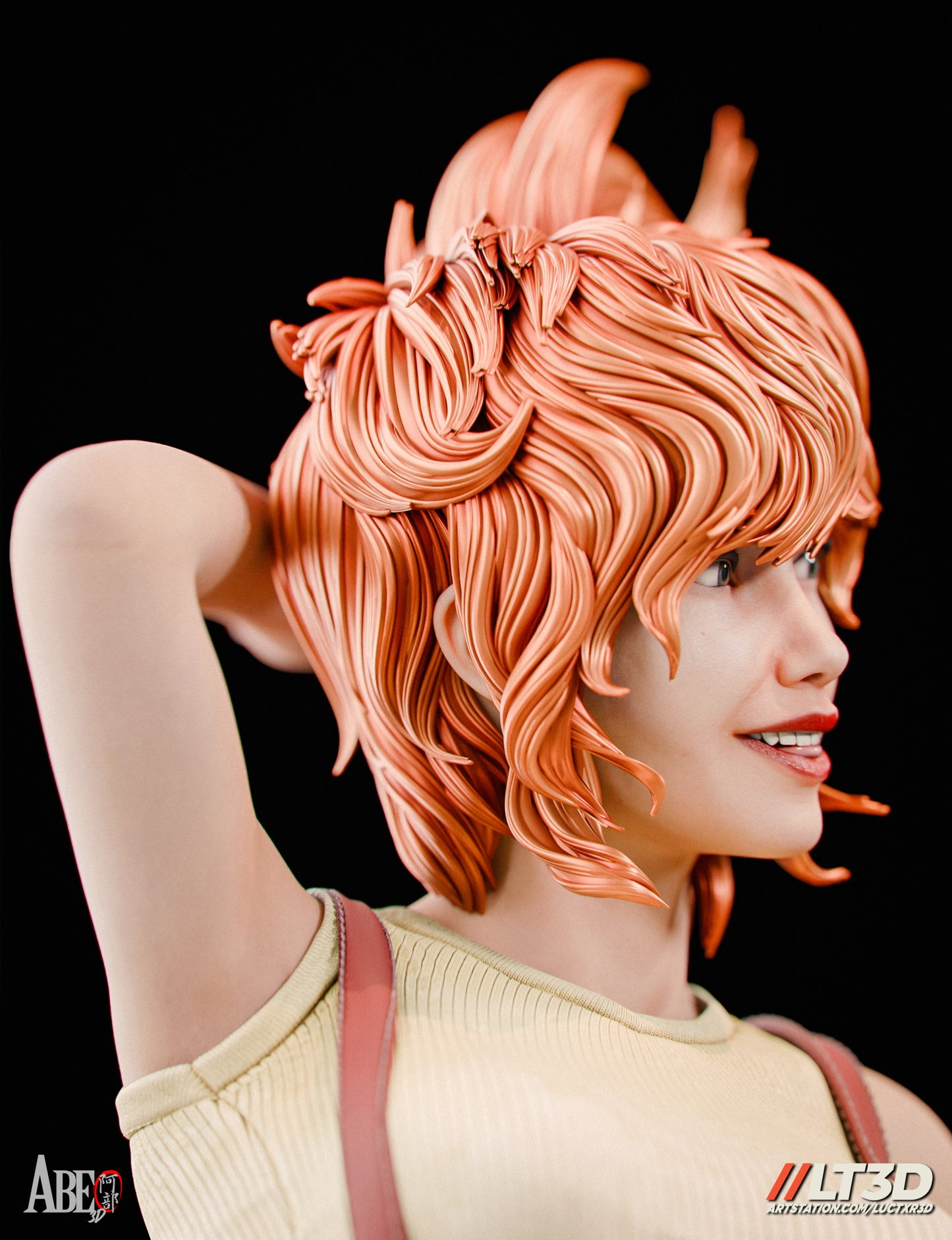 Misty (Pokemon) Statue 3D-Printed Kit