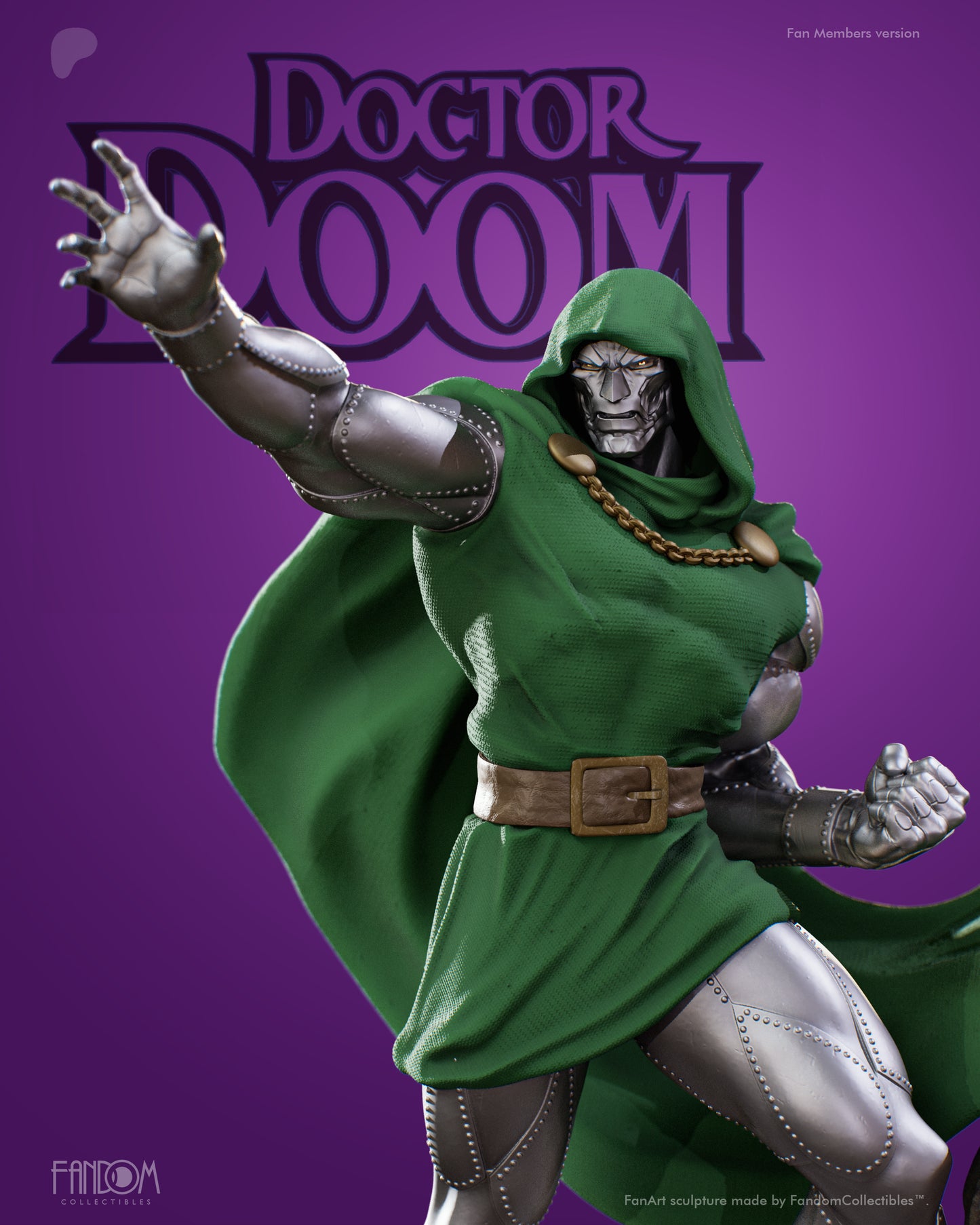 Dr. Doom Statue