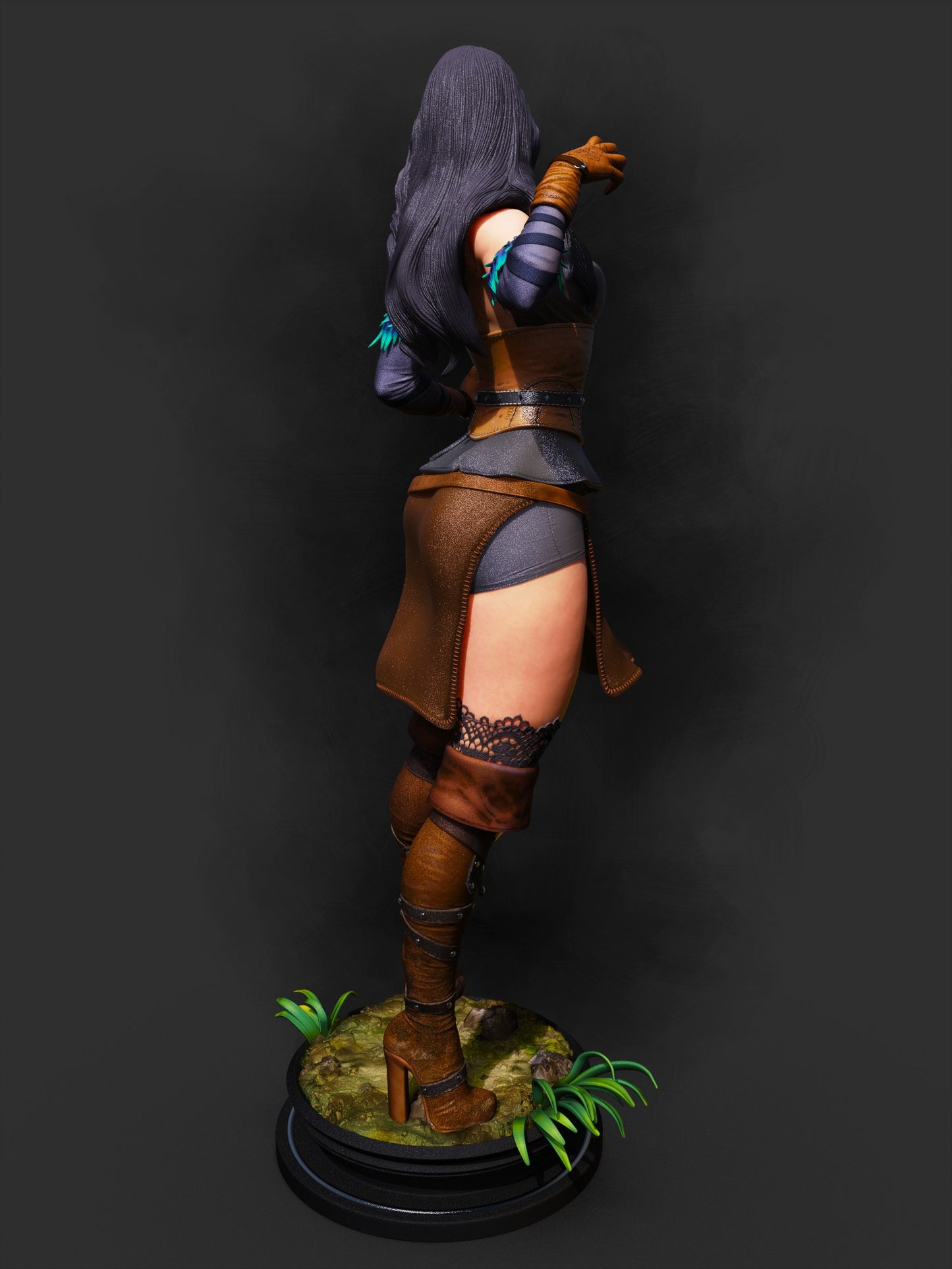 Yennefer Statue 3D-Printed Kit