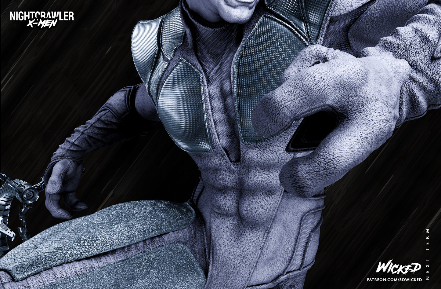 Nightcrawler (X-Men) Statue