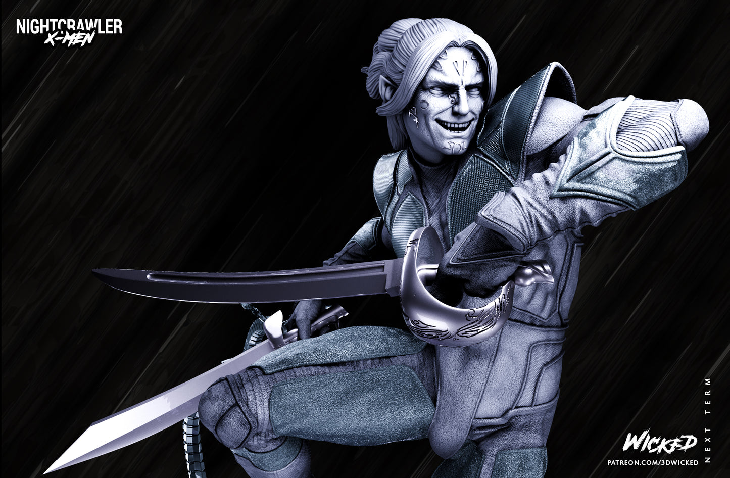 Nightcrawler (X-Men) Statue