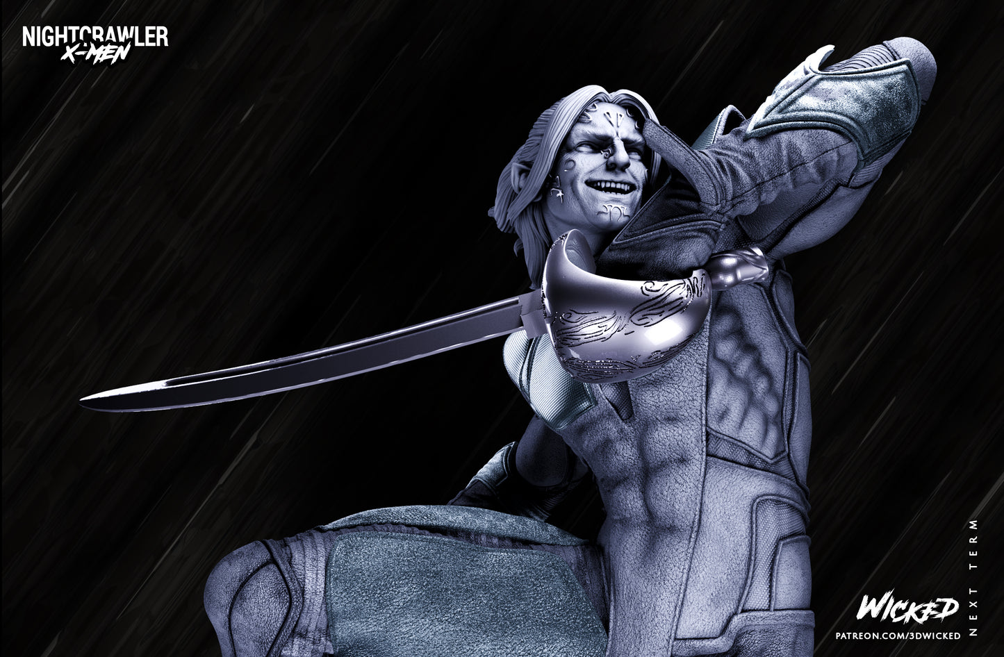 Nightcrawler (X-Men) Statue