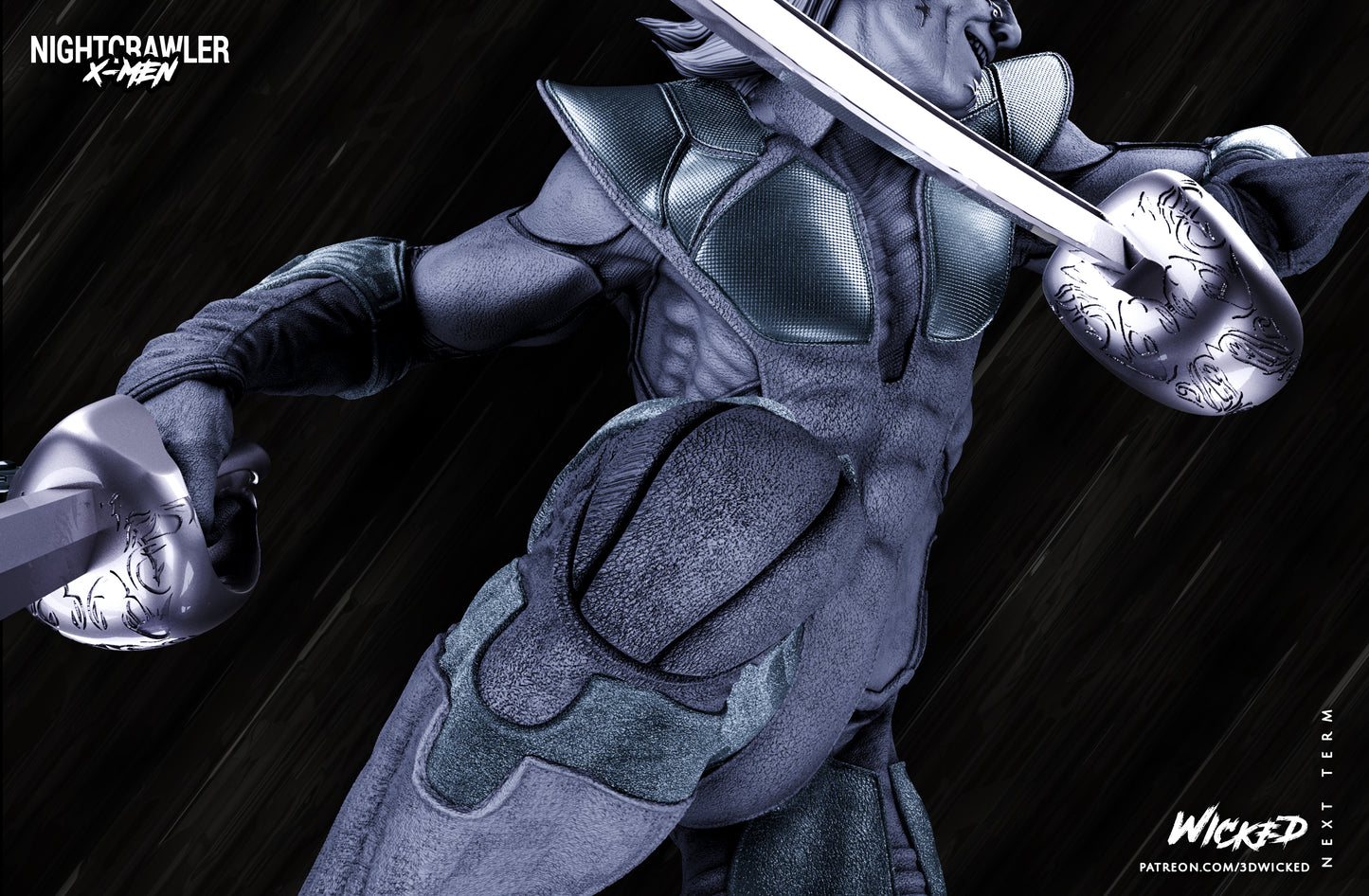 Nightcrawler (X-Men) Statue