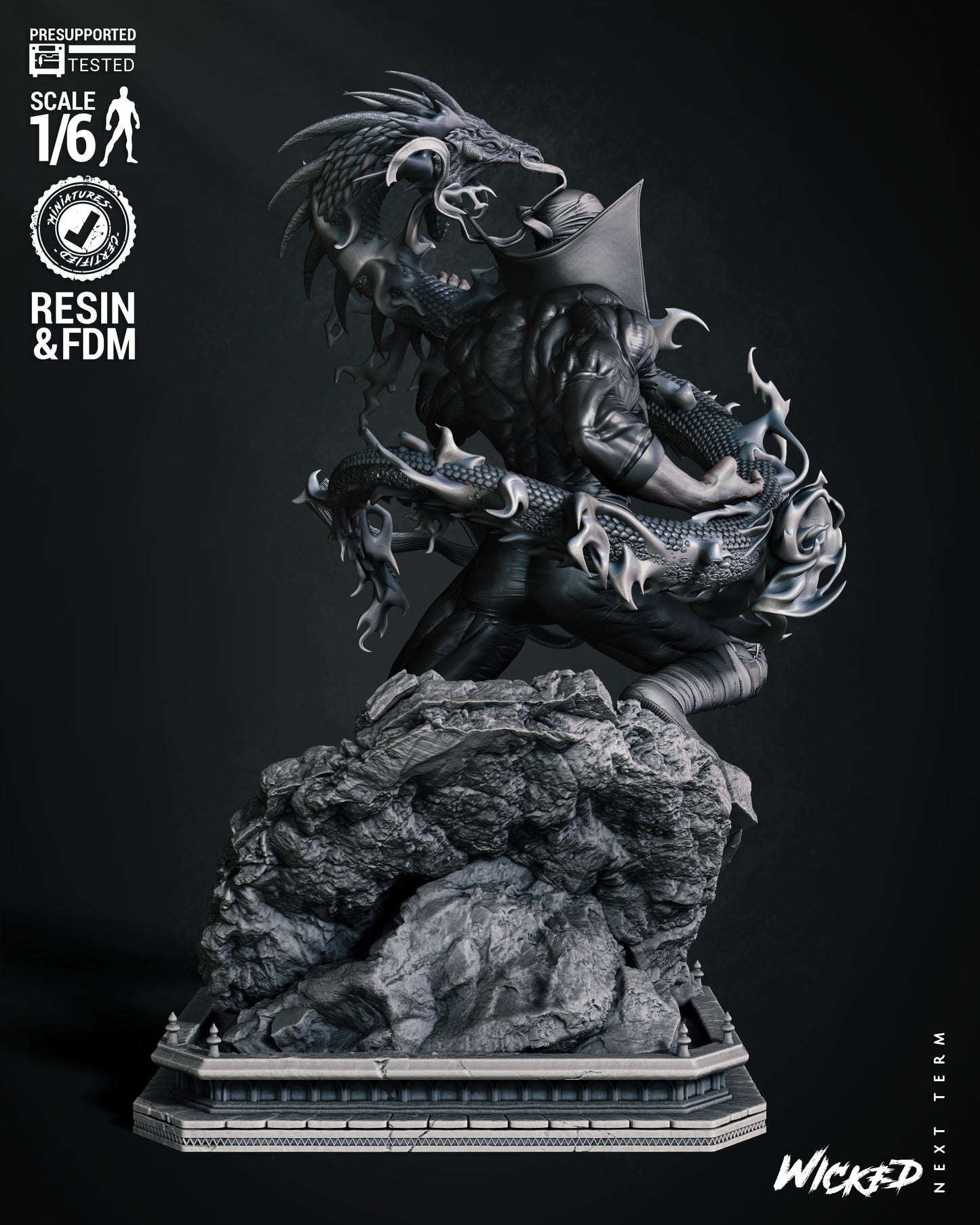 Marvel Iron Fist Statue