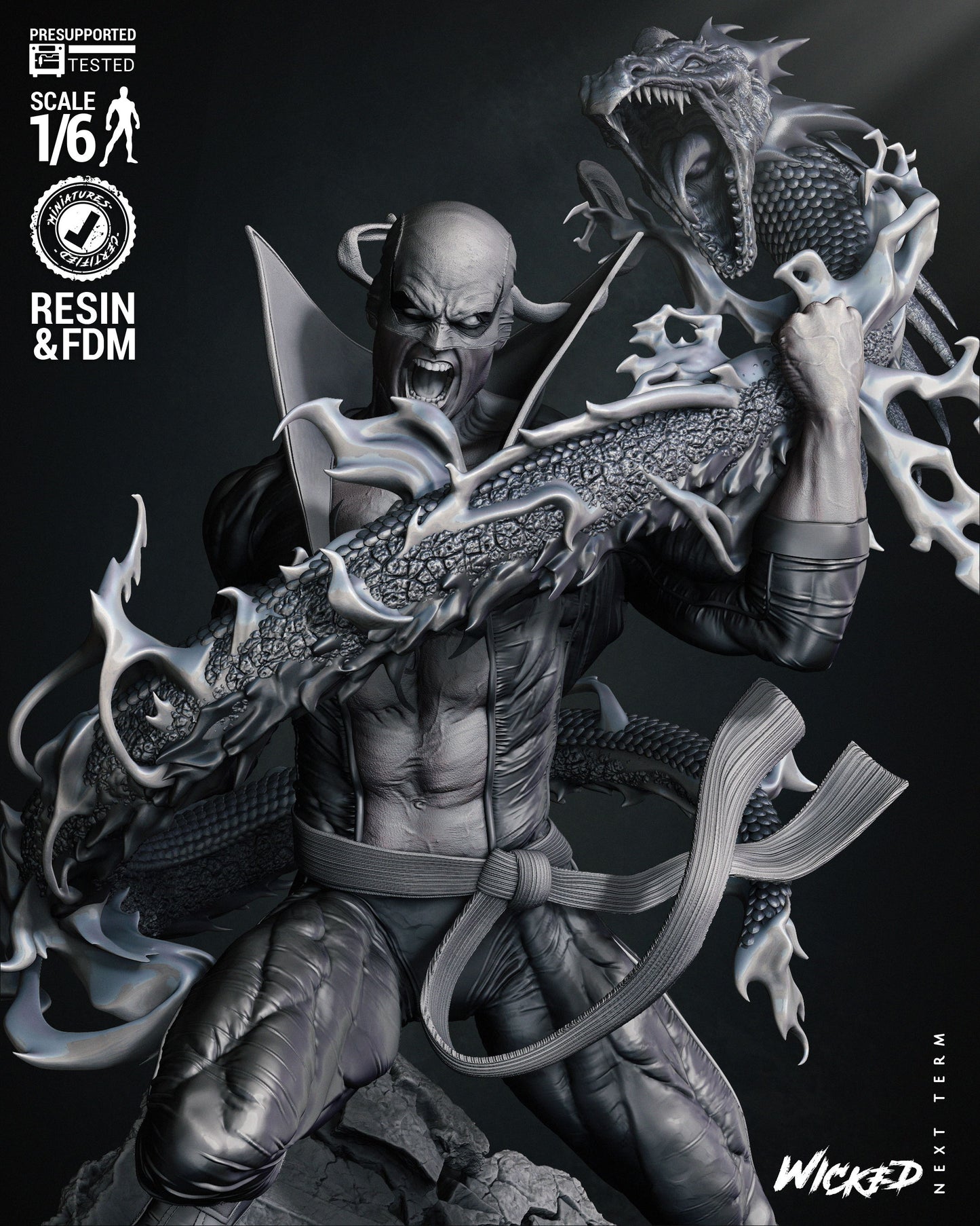 Marvel Iron Fist Statue