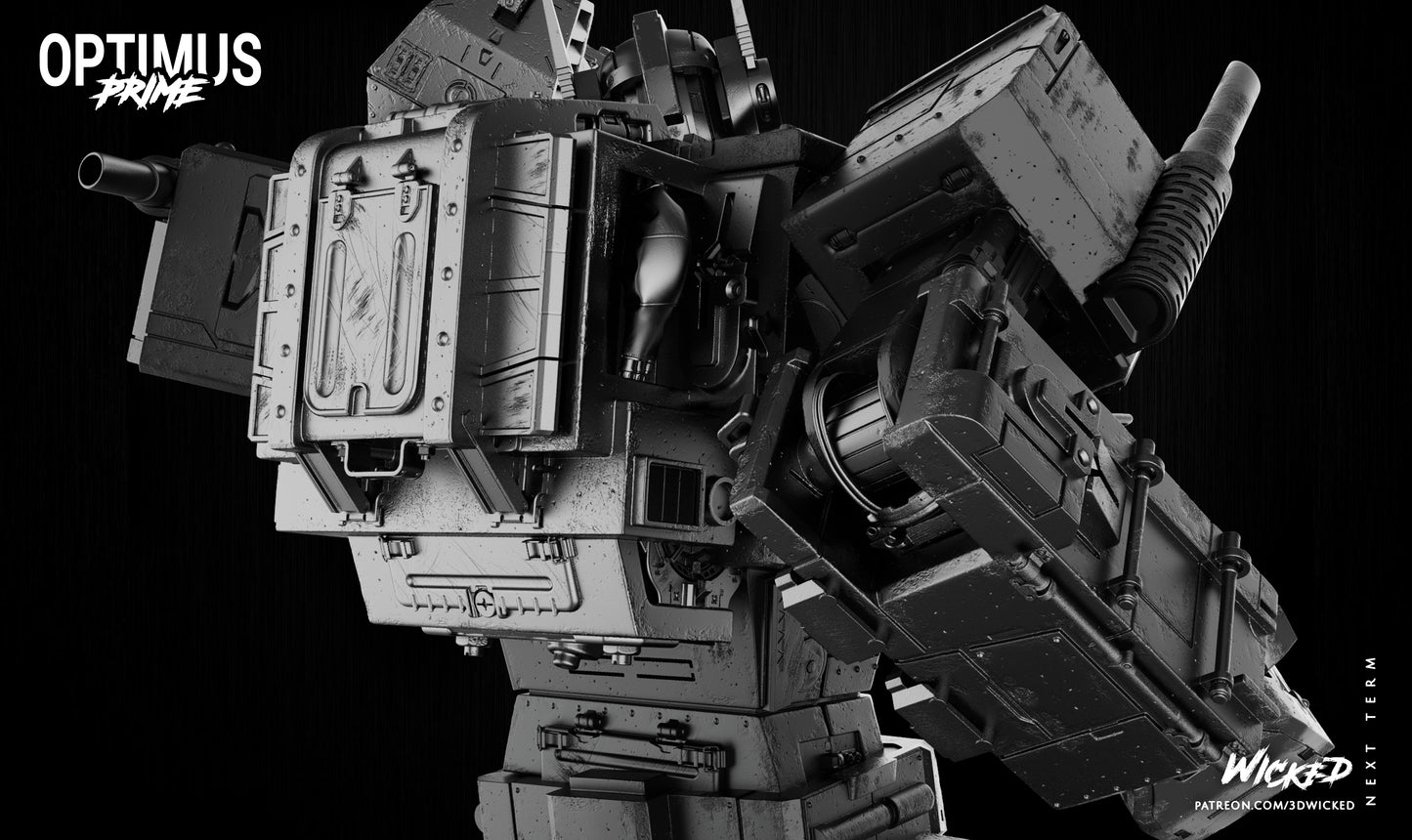 Optimus Prime Statue