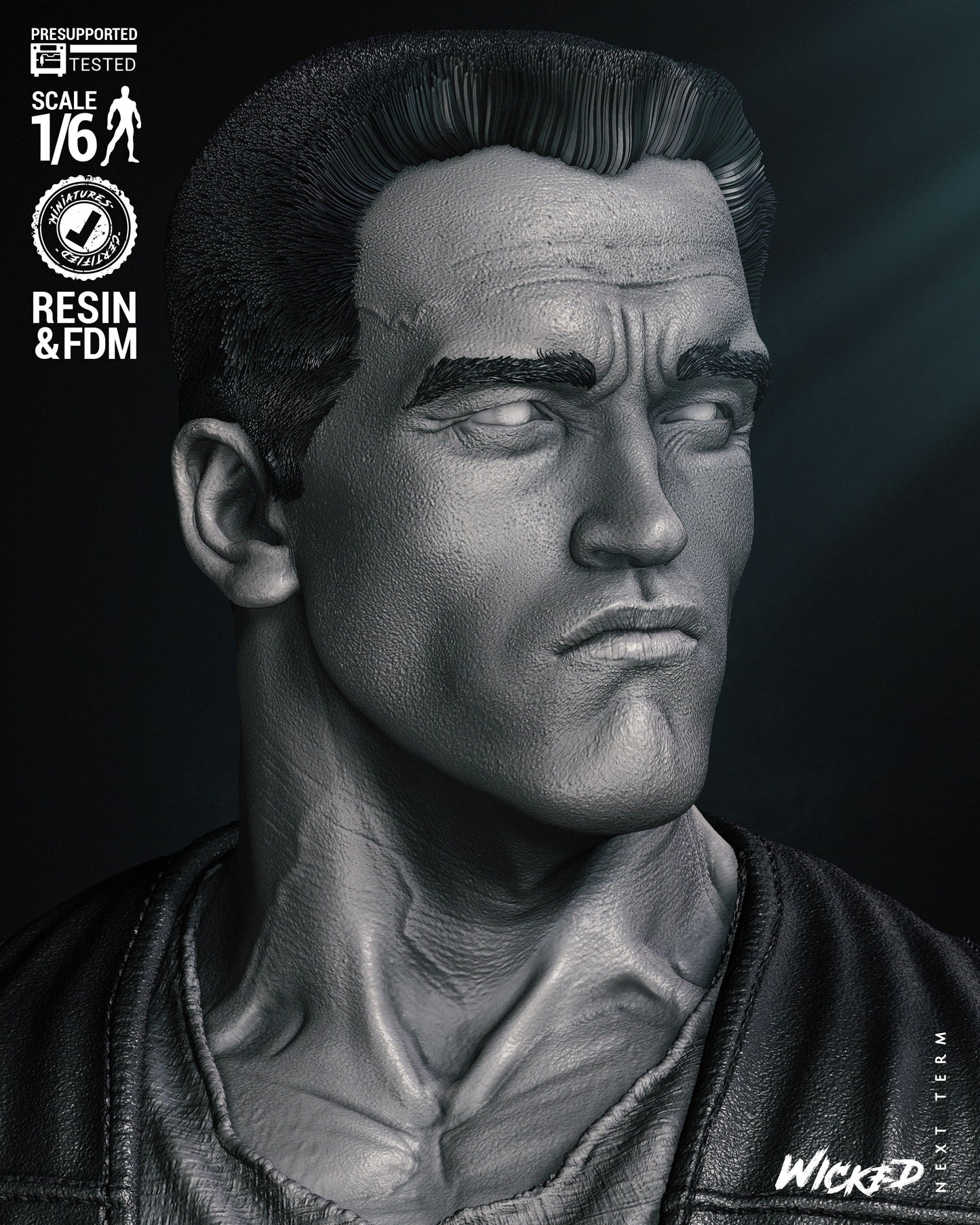 Dutch (Predator) Statue
