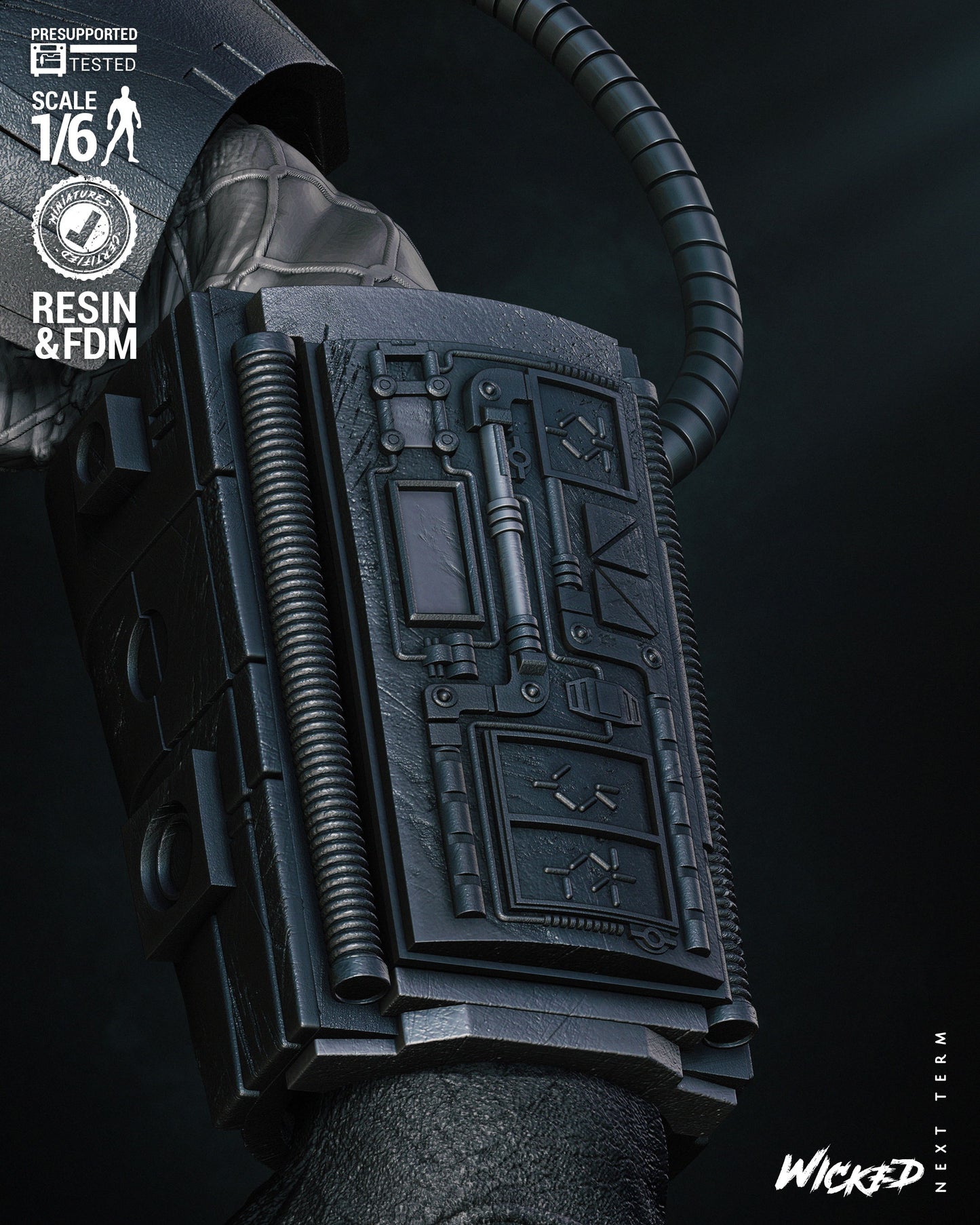 Predator Statue
