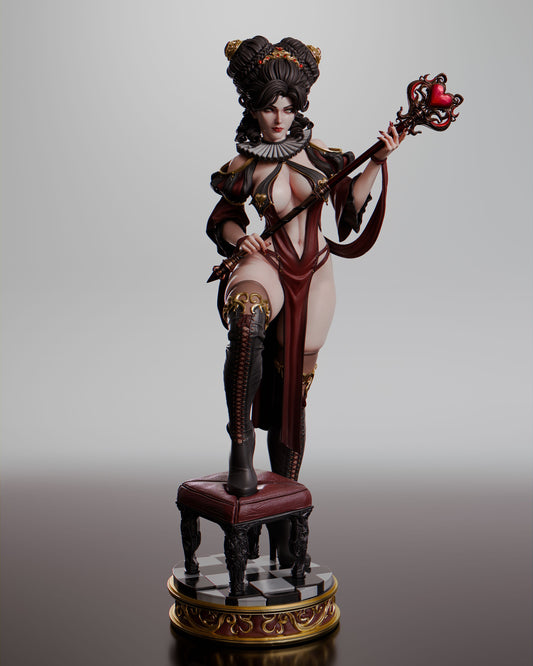 Queen Of Hearts Statue
