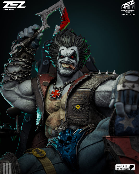 Lobo (Throne) Statue 3D-Printed Kit