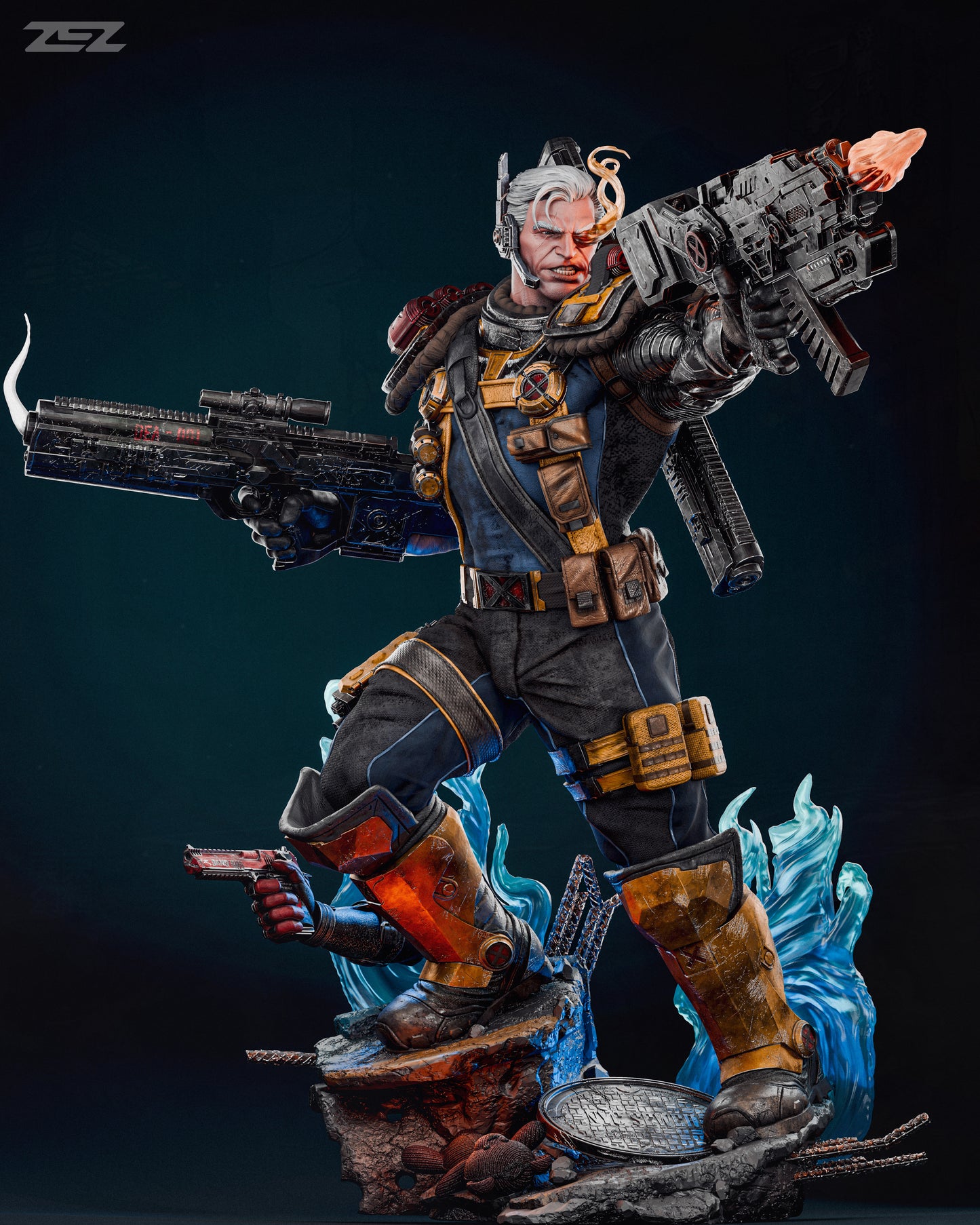 Cable Statue