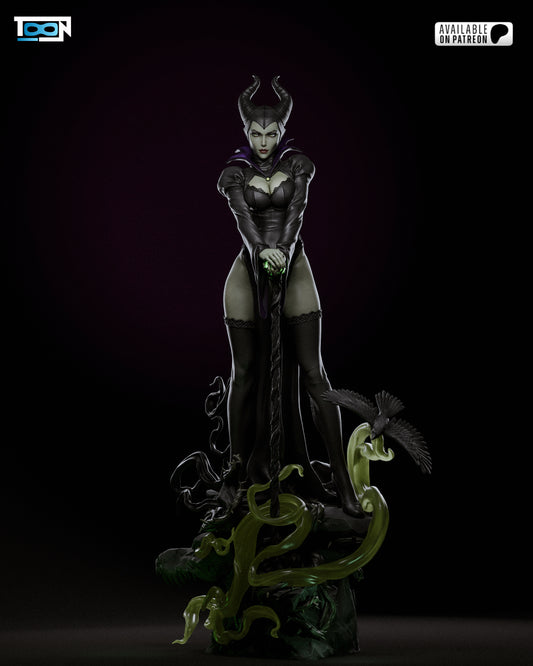 Maleficent Statue