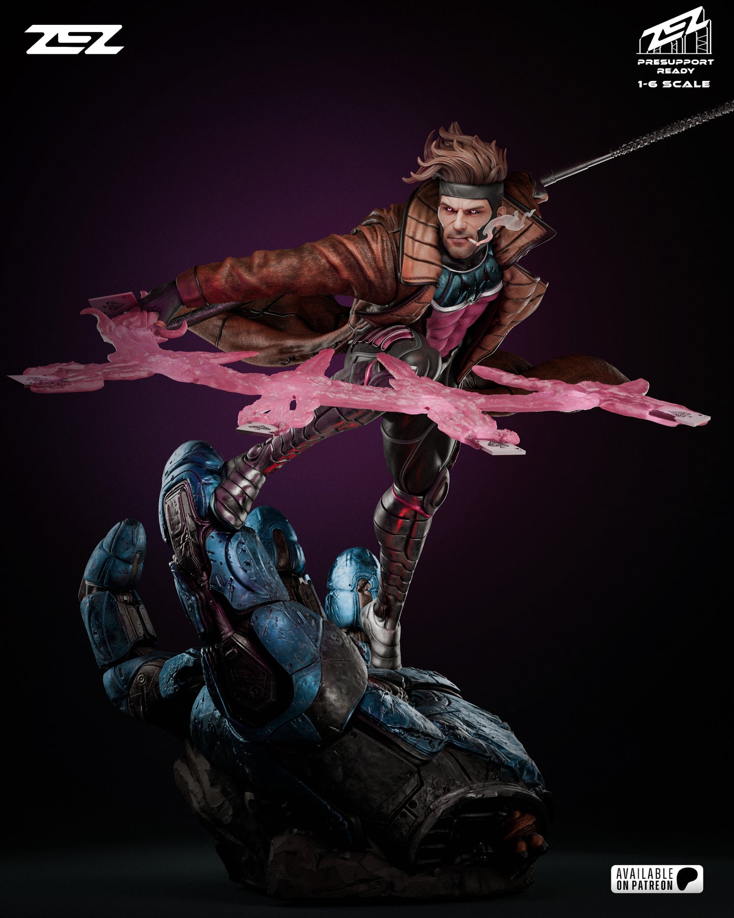 Gambit Statue