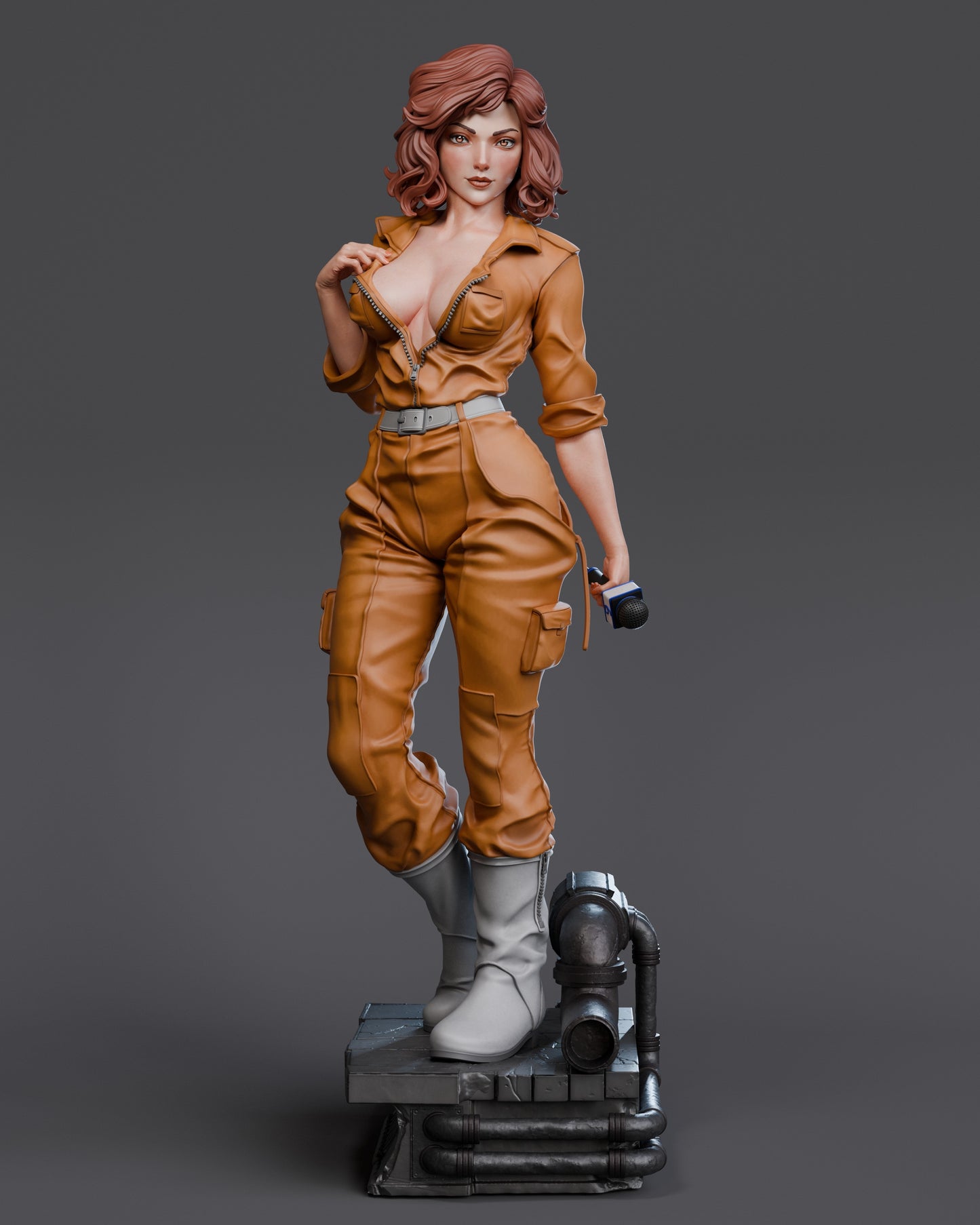 April O'neil Statue
