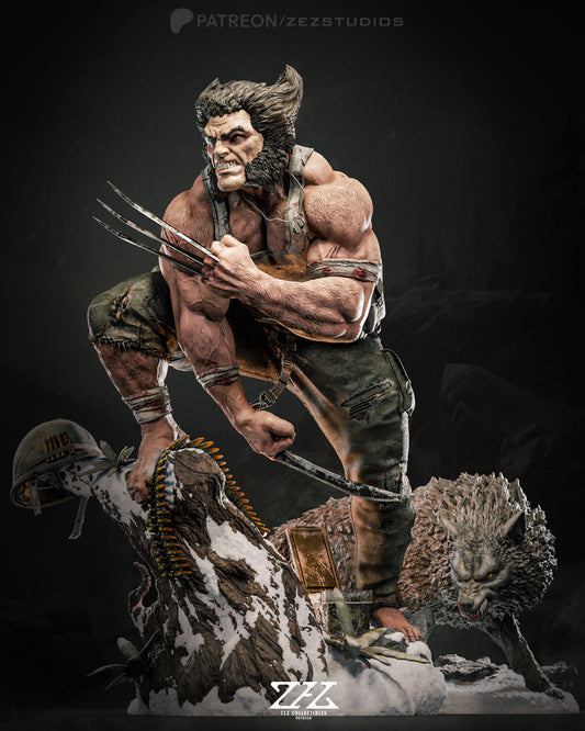 Wolverine Statue