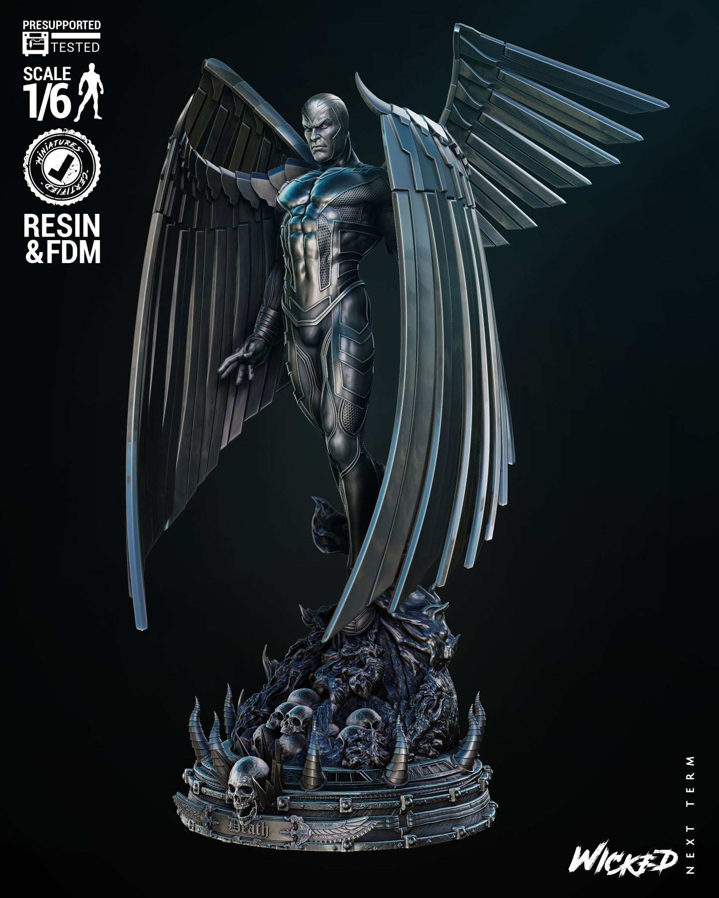 Marvel Archangel Statue