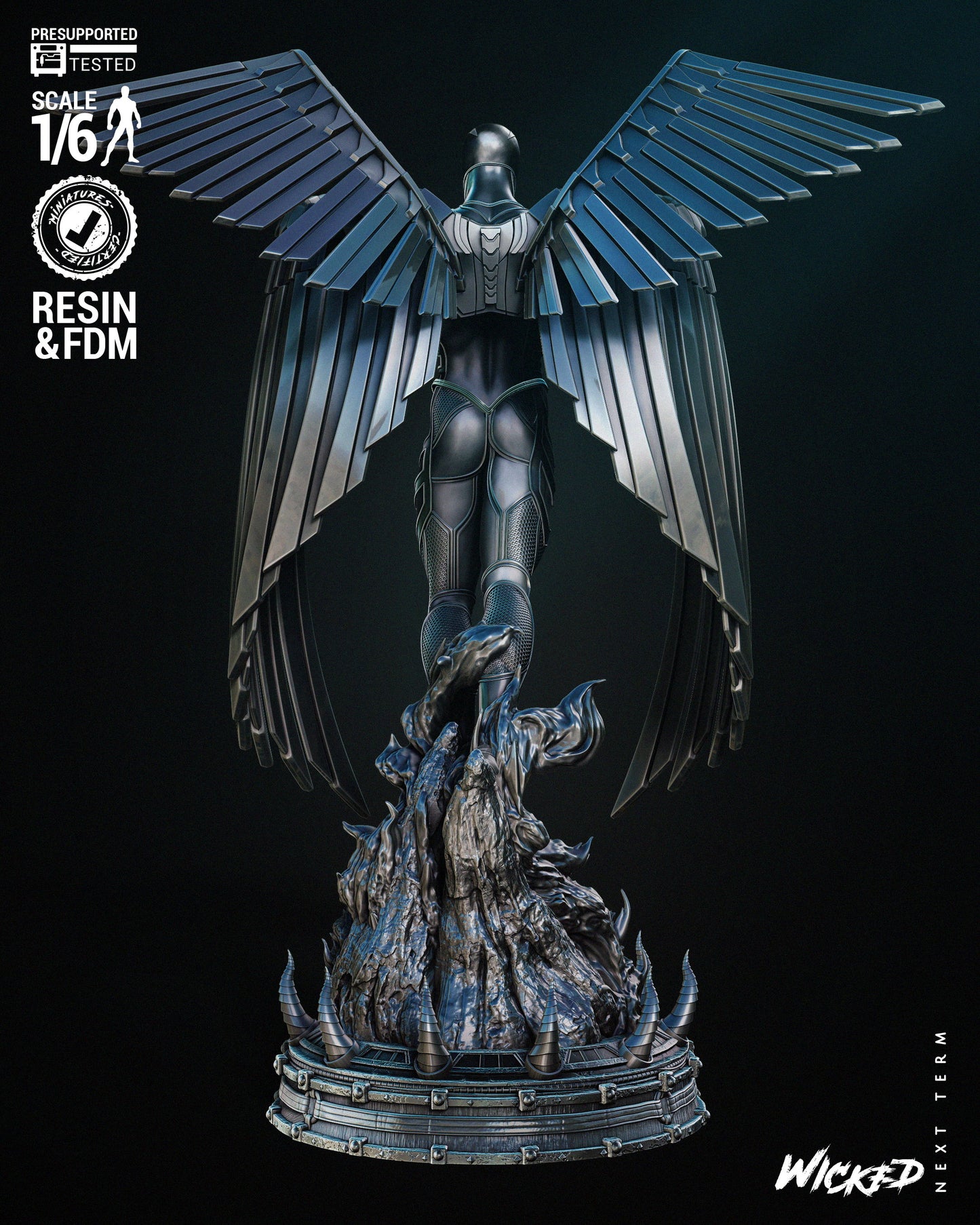 Marvel Archangel Statue