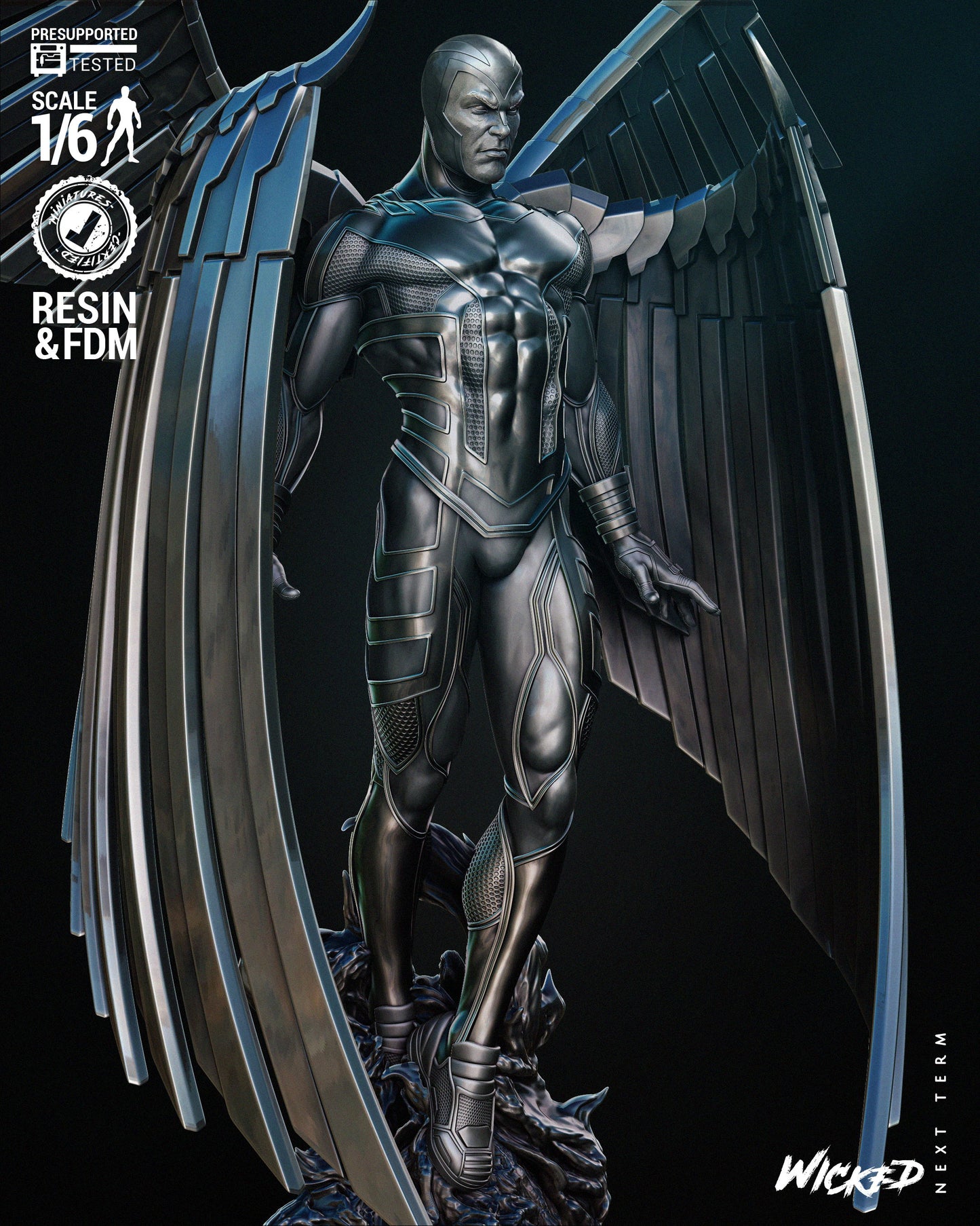 Marvel Archangel Statue