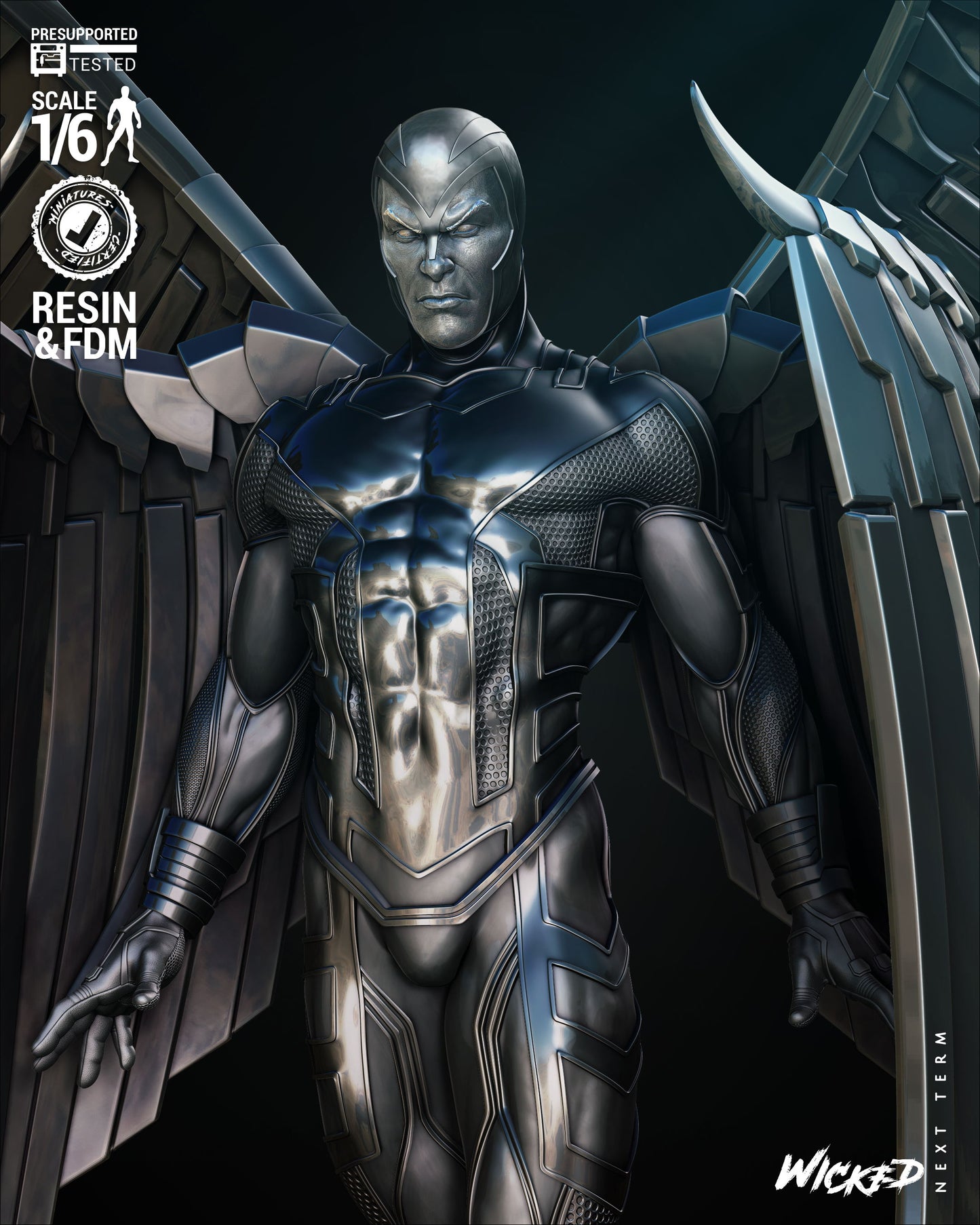 Marvel Archangel Statue