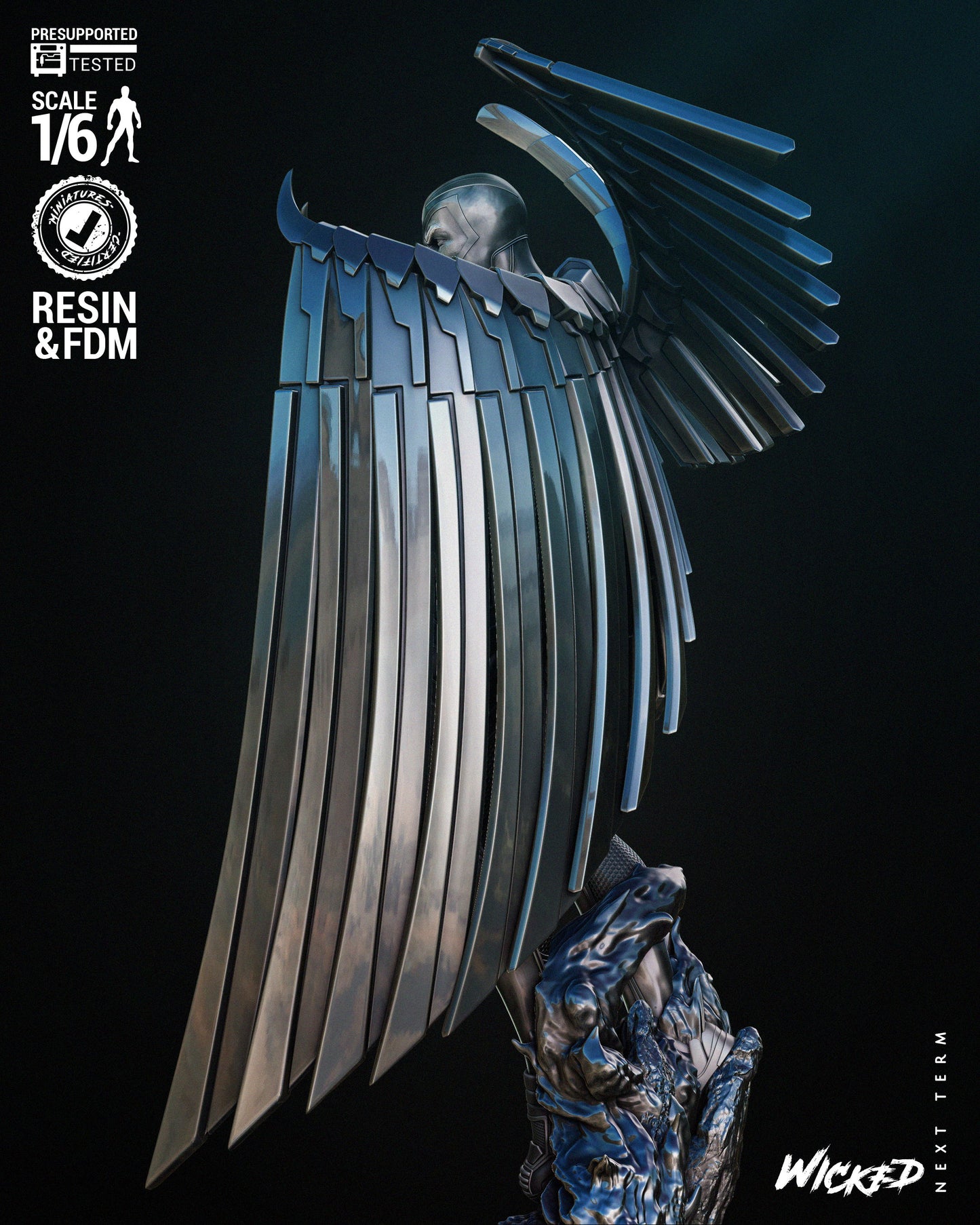 Marvel Archangel Statue