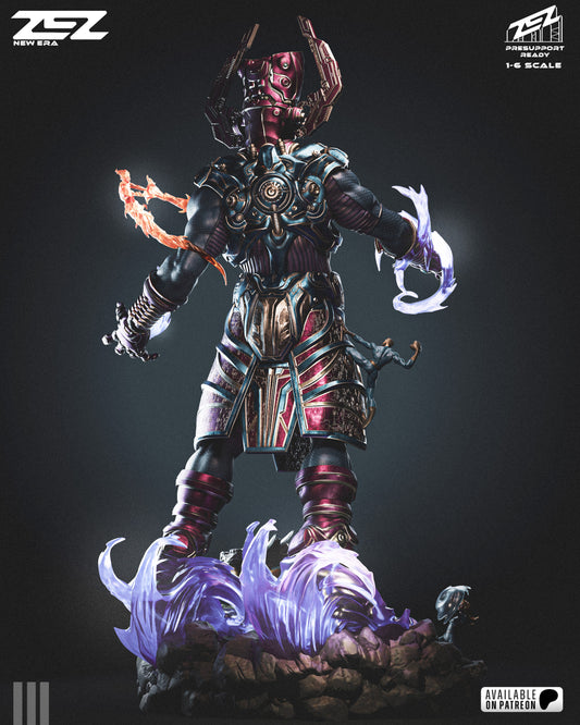 Galactus Statue 3D-Printed Kit