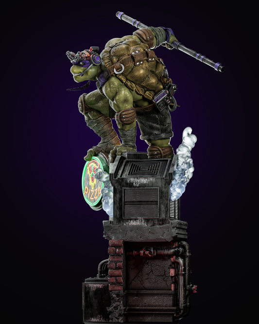 Donatello TMNT Statue 3D-Printed Kit