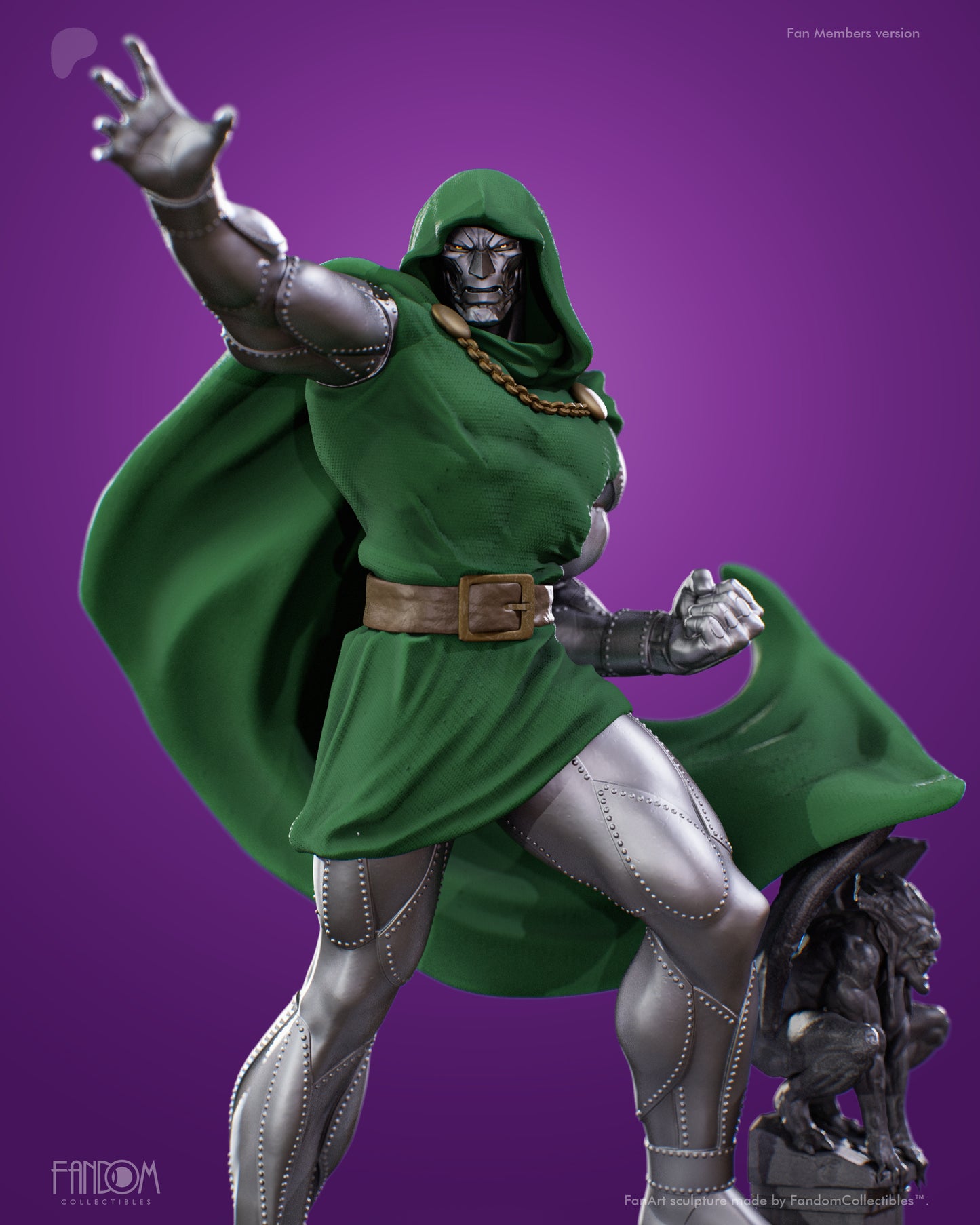 Dr. Doom Statue