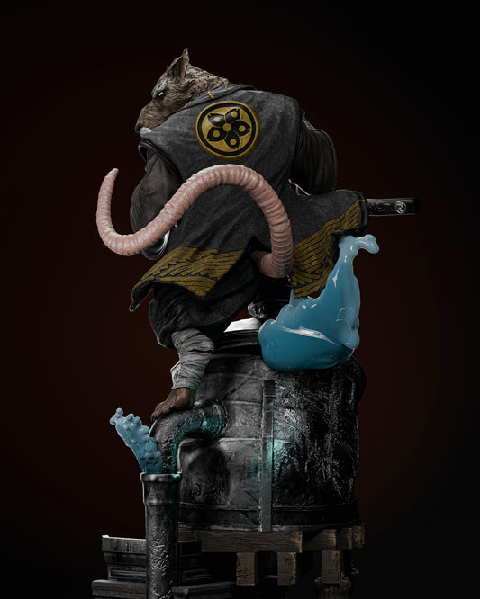 Master Splinter TMNT Statue 3D-Printed Kit