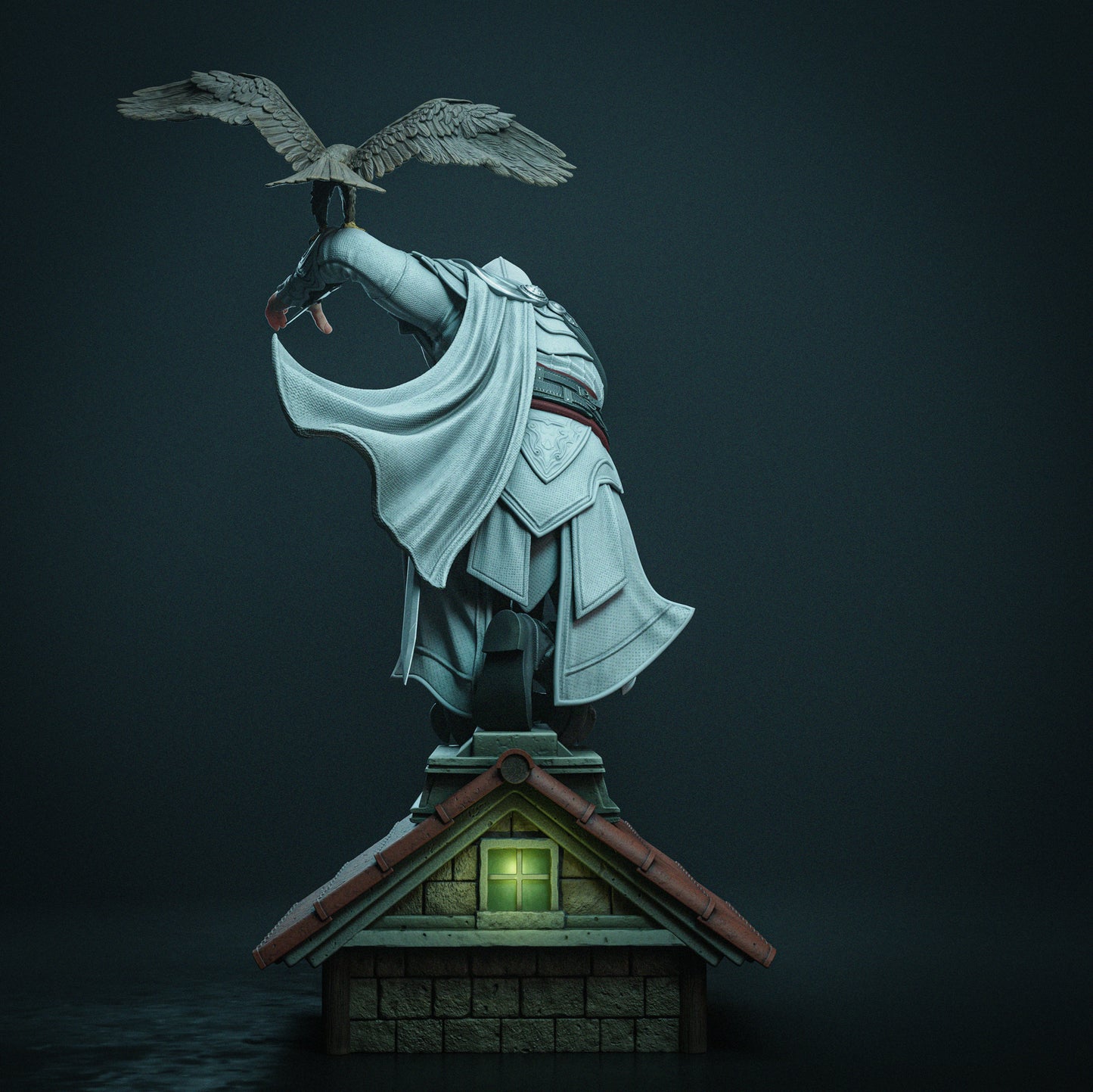 Ezio Statue