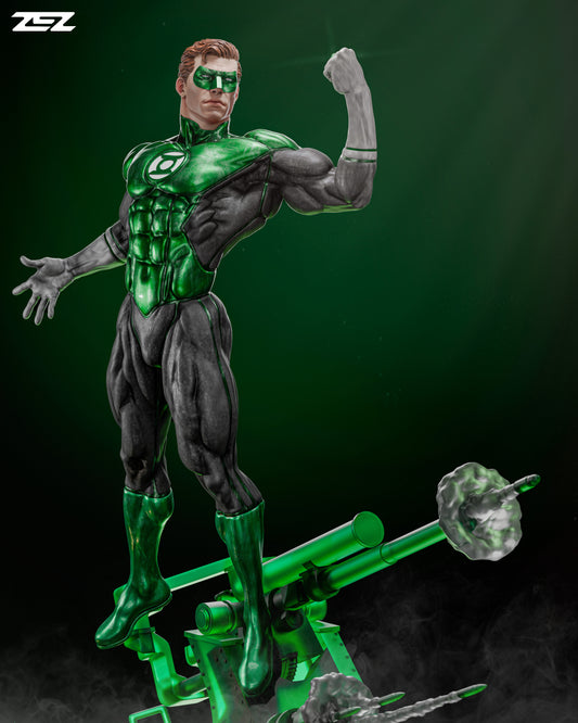Green Lantern Statue