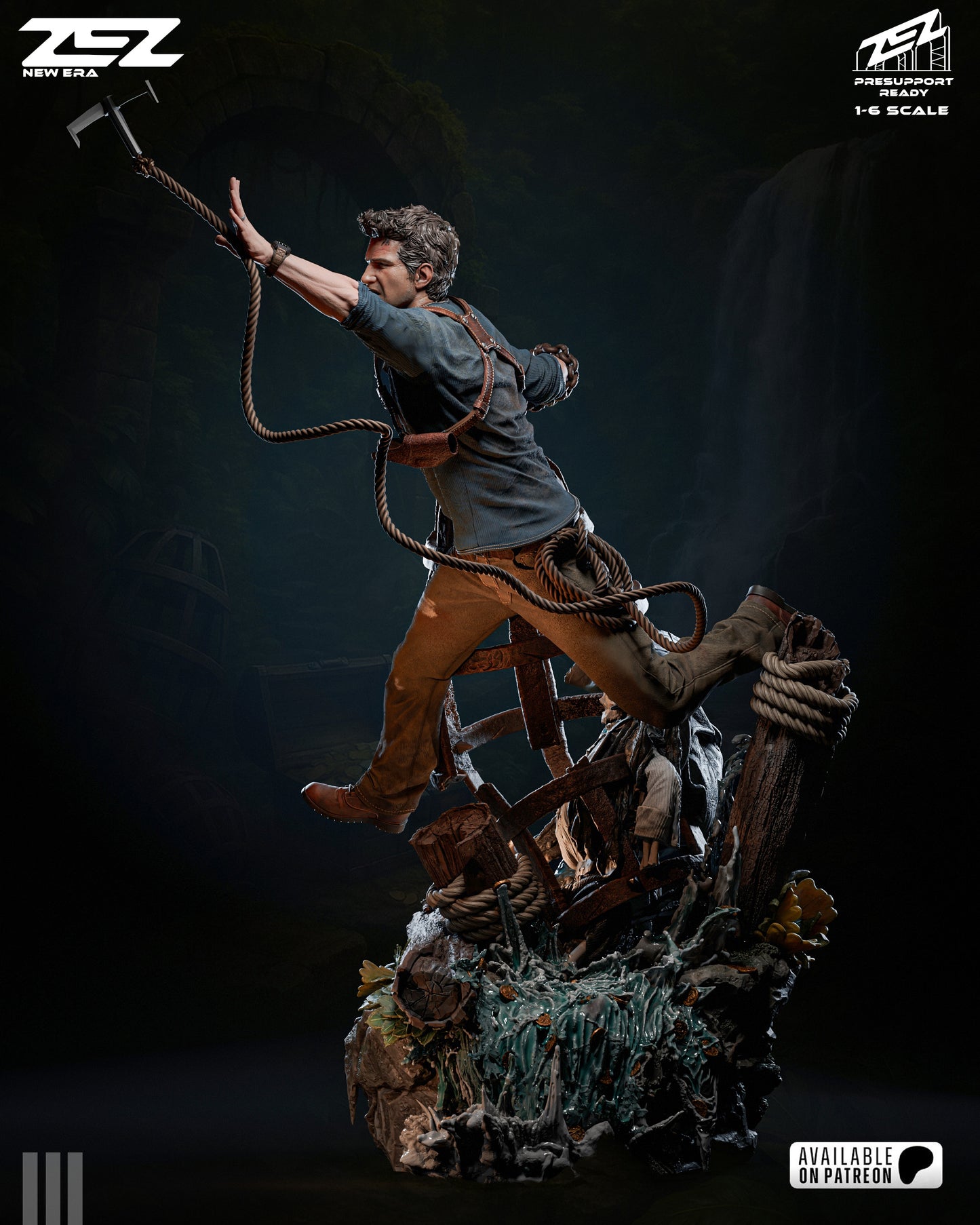 Nathan Drake Statue