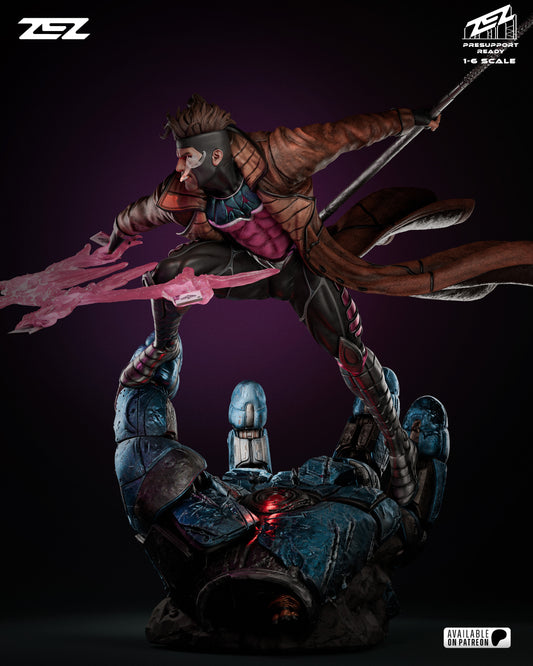 Gambit Statue