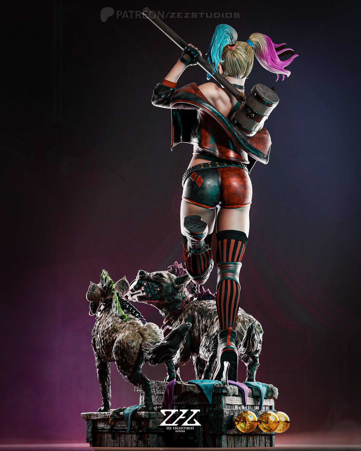 Harley Quinn Statue