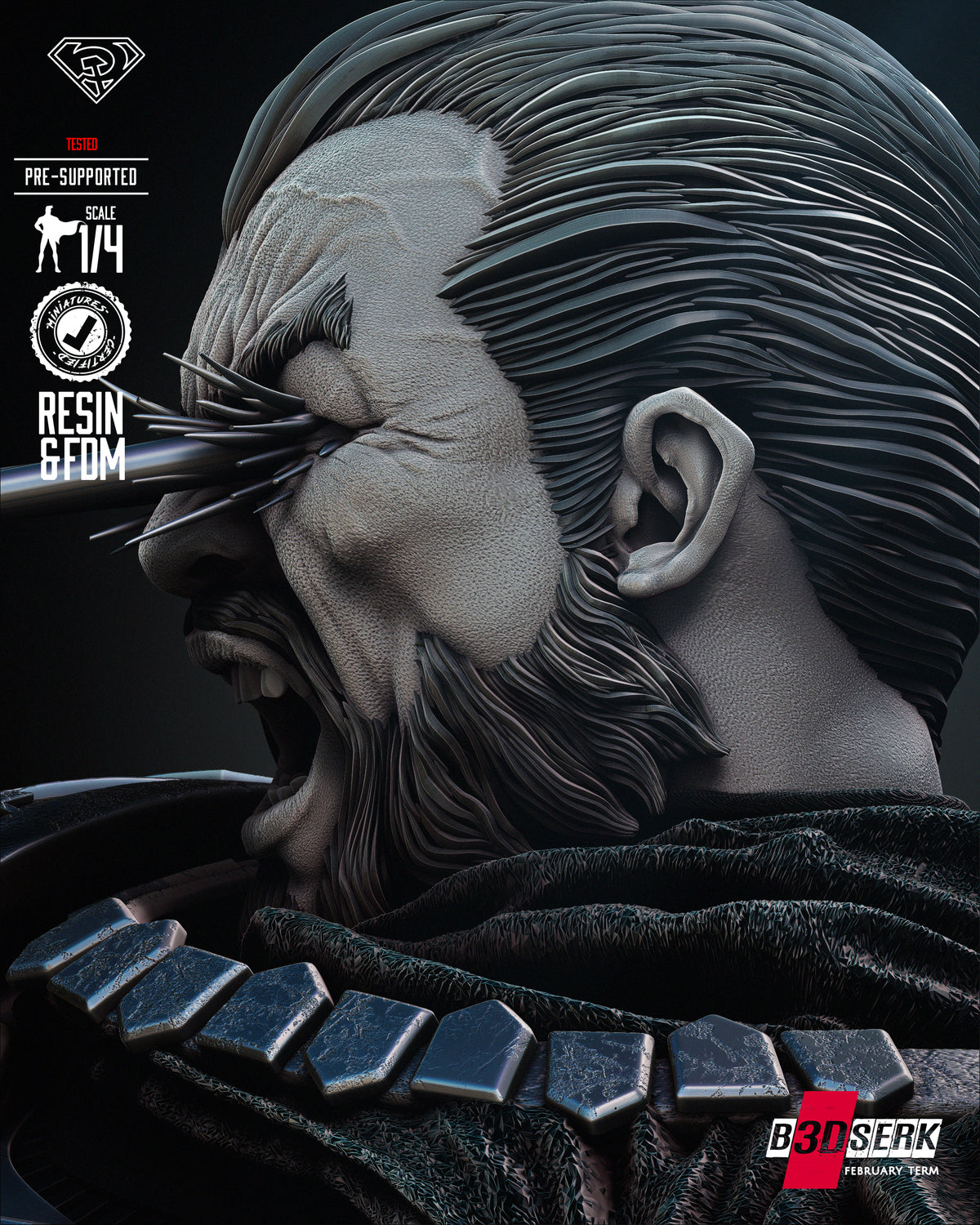 Zod Bust