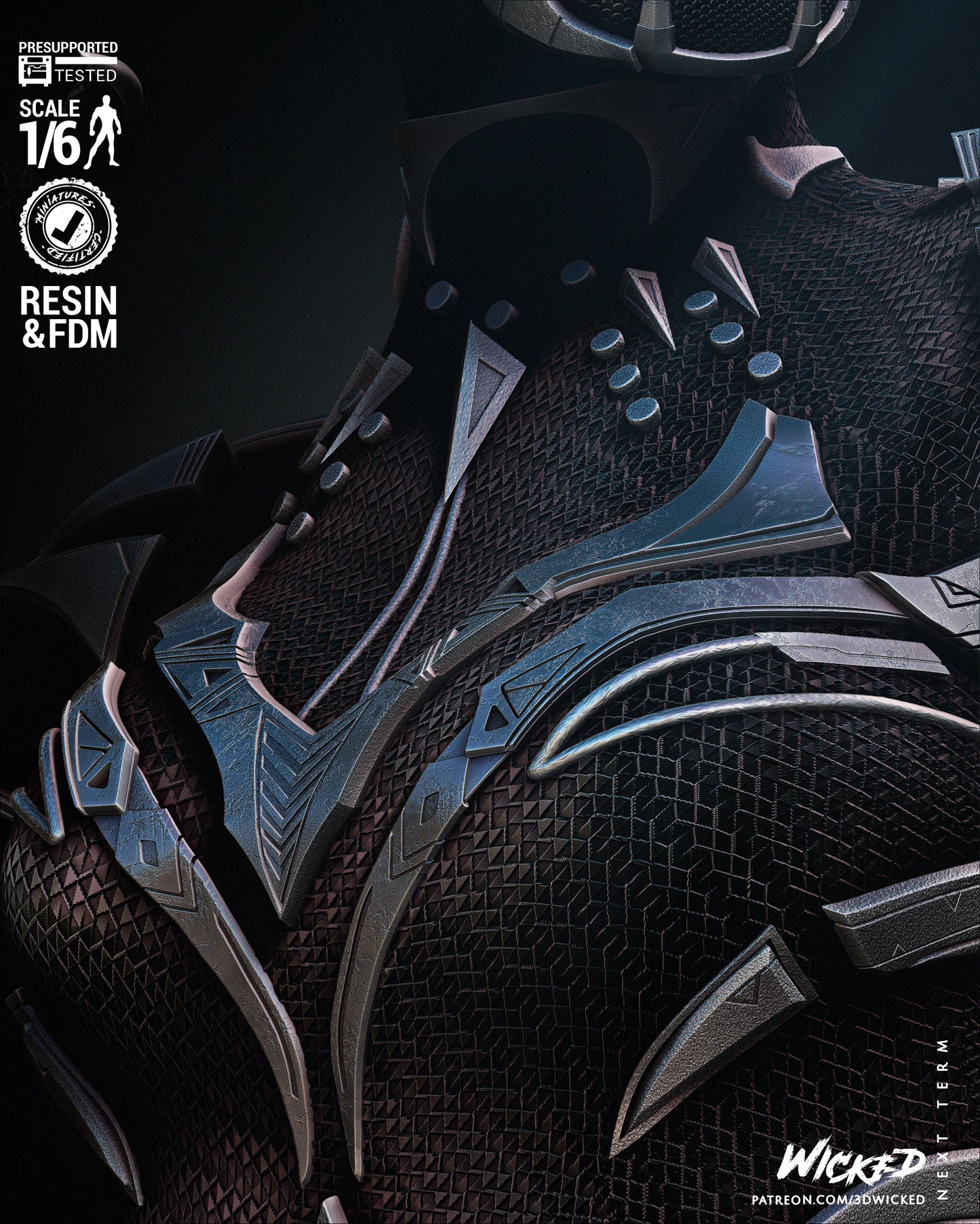 Black Panter Shuri Statue