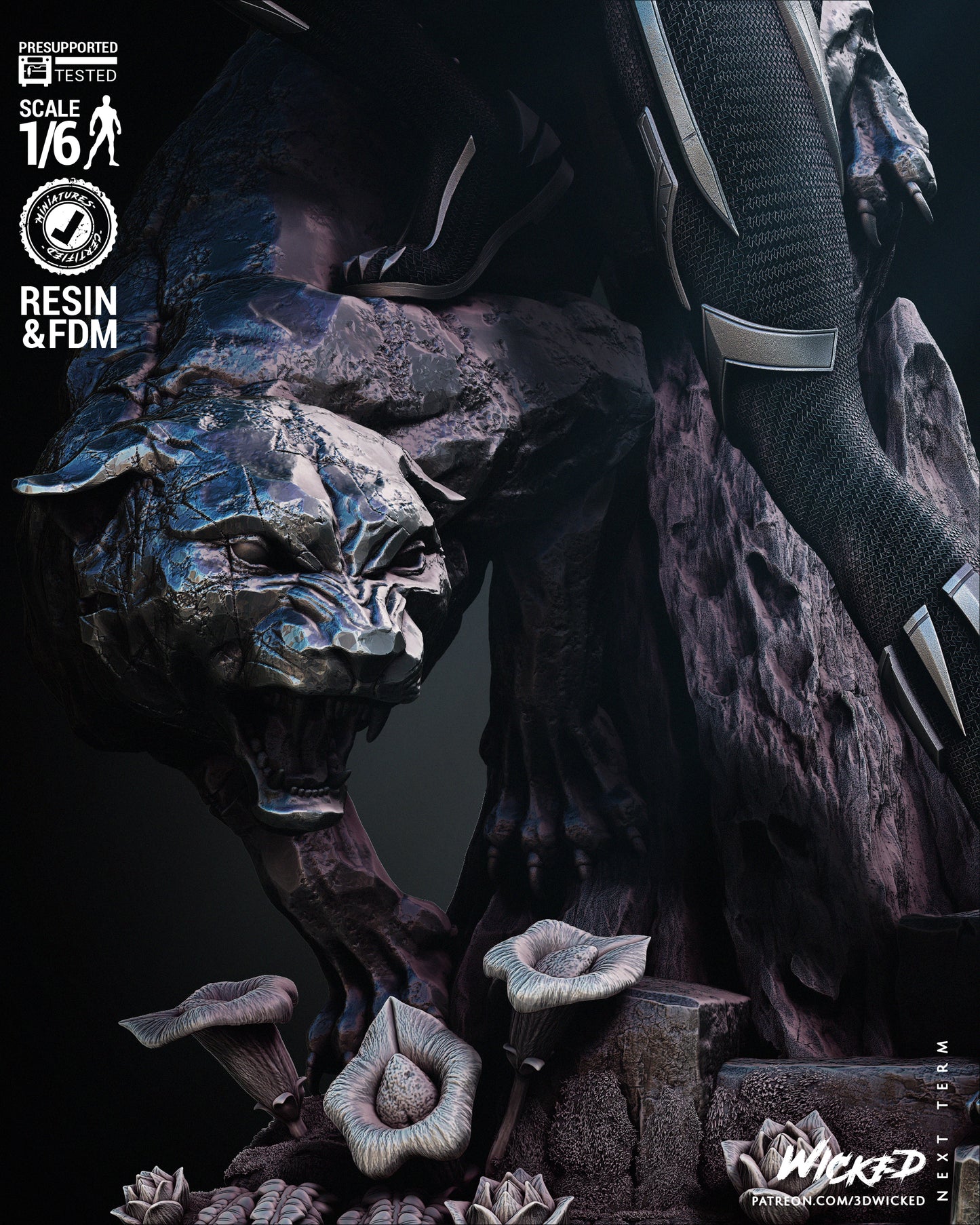 Black Panter Shuri Statue