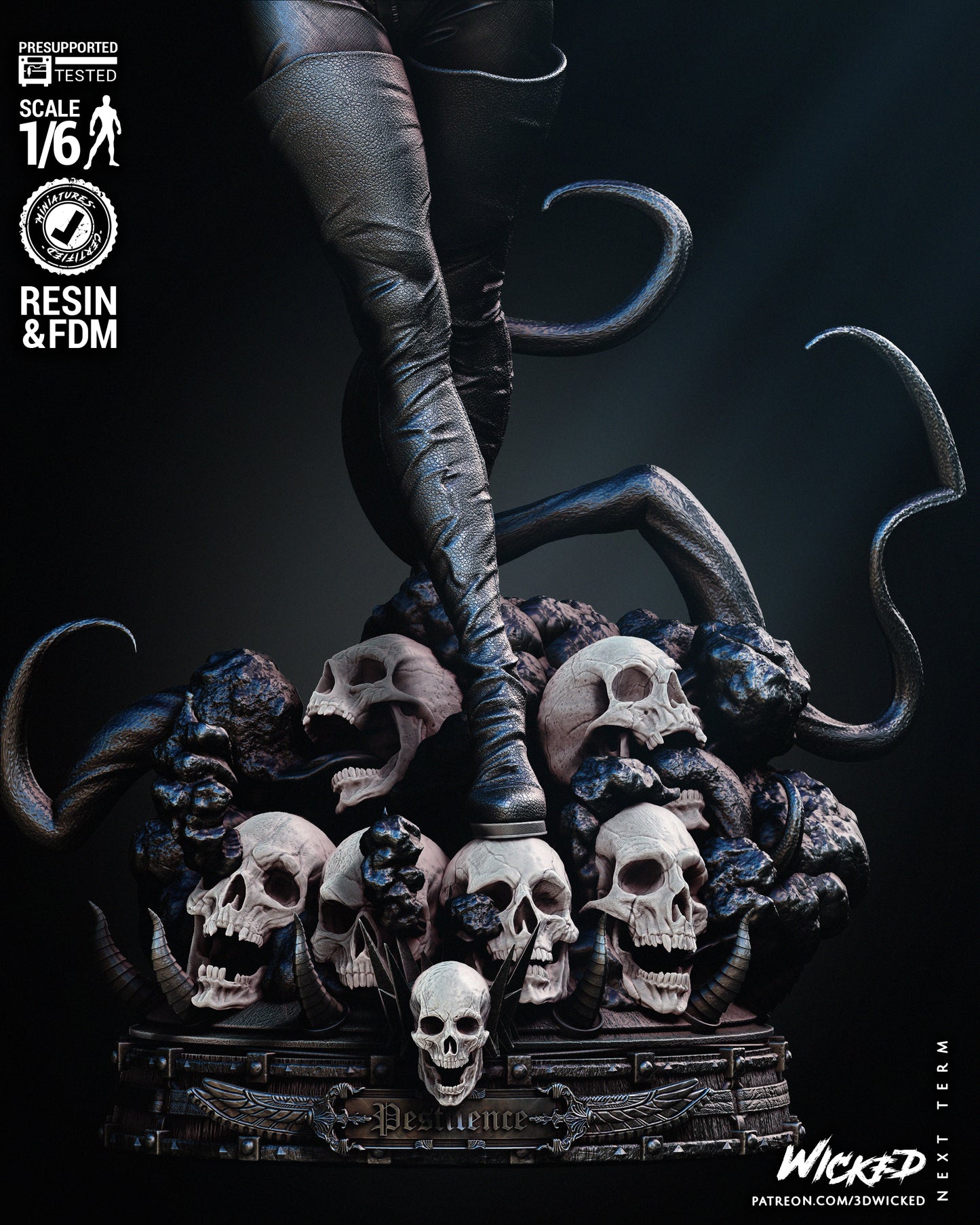 Marvel Pestilence Statue