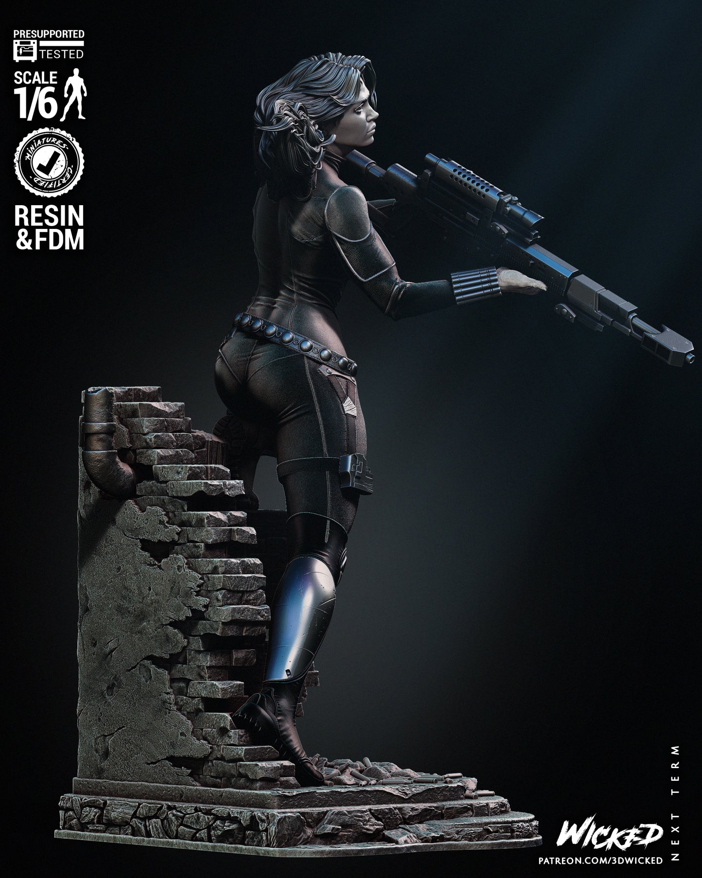 Black Widow 2024 Statue