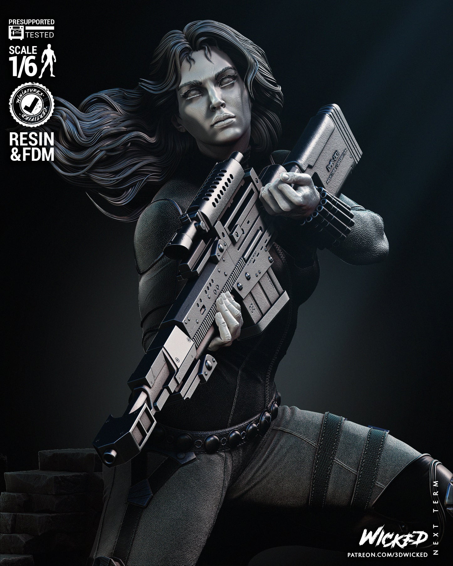 Black Widow 2024 Statue