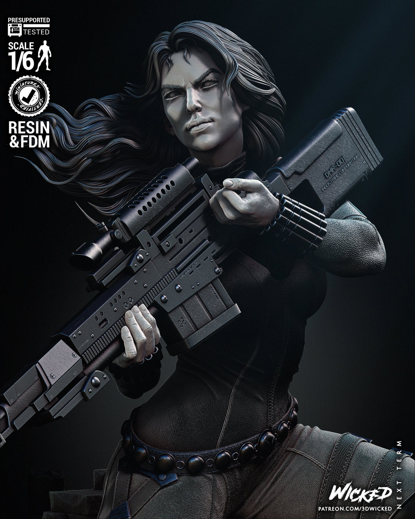 Black Widow 2024 Statue