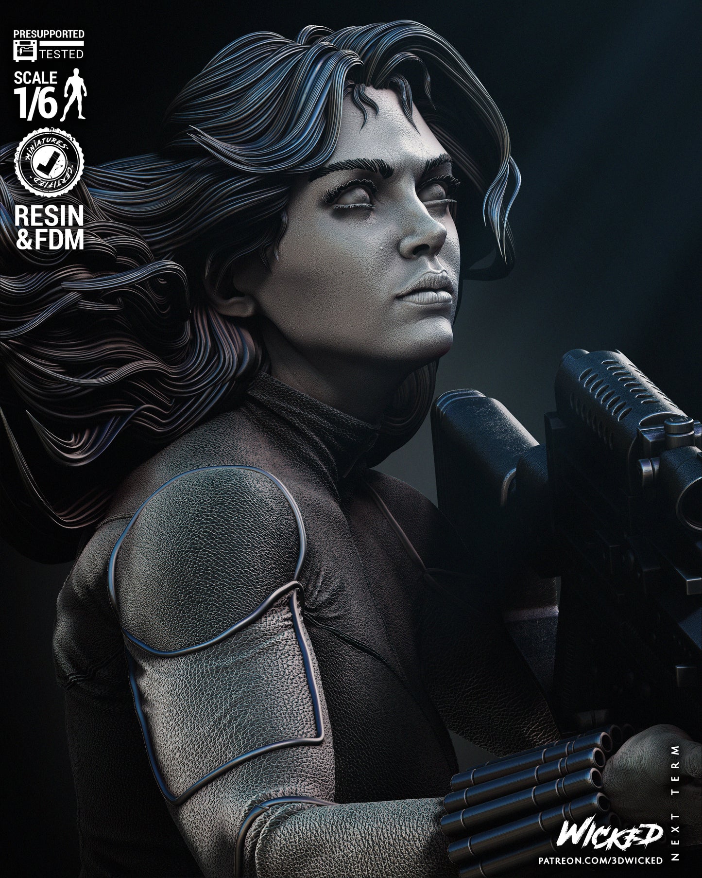 Black Widow 2024 Statue